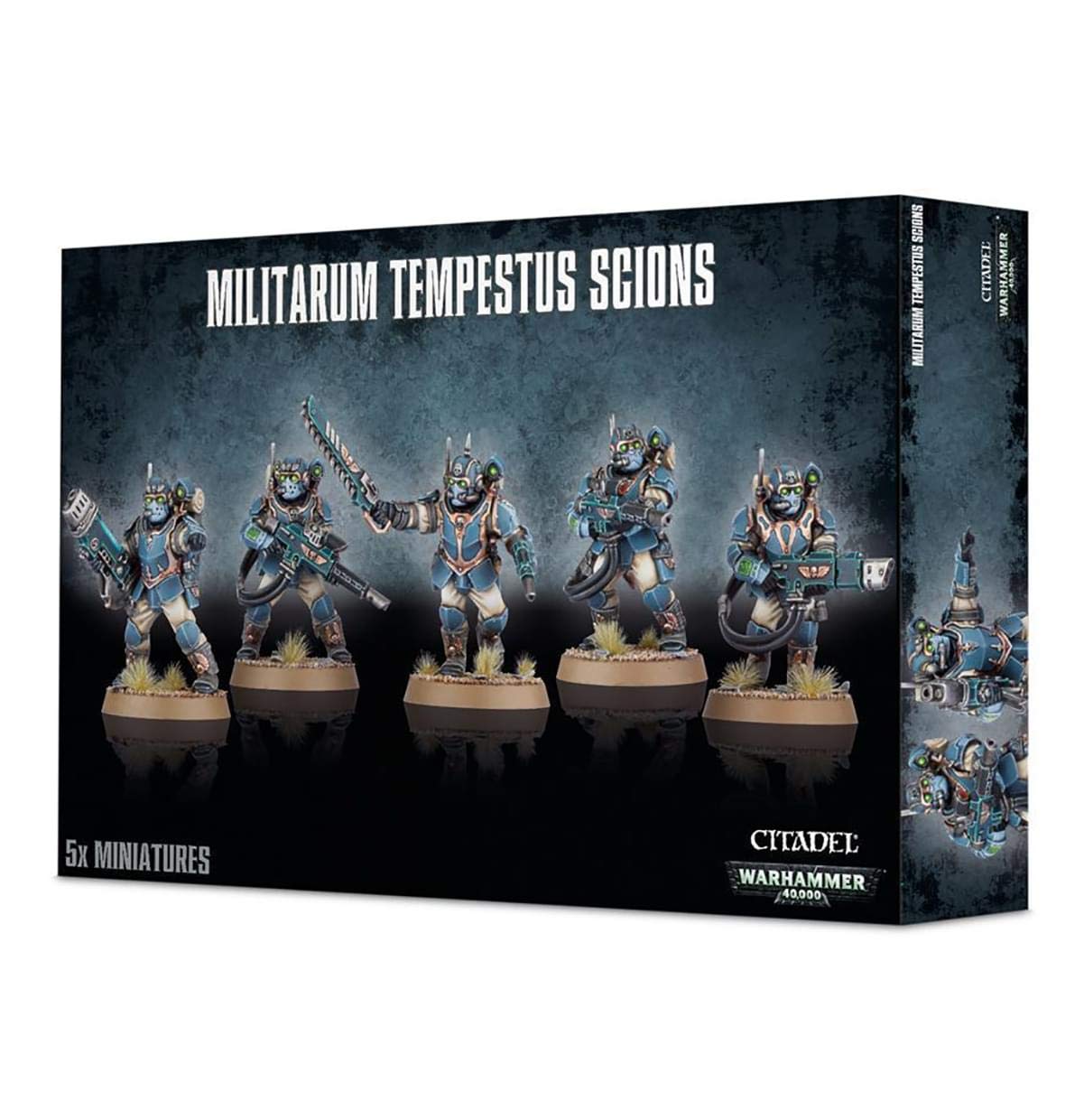 Games Workshop 99120105055" Militarum Tempestus Scions Tabletop and Miniature Game