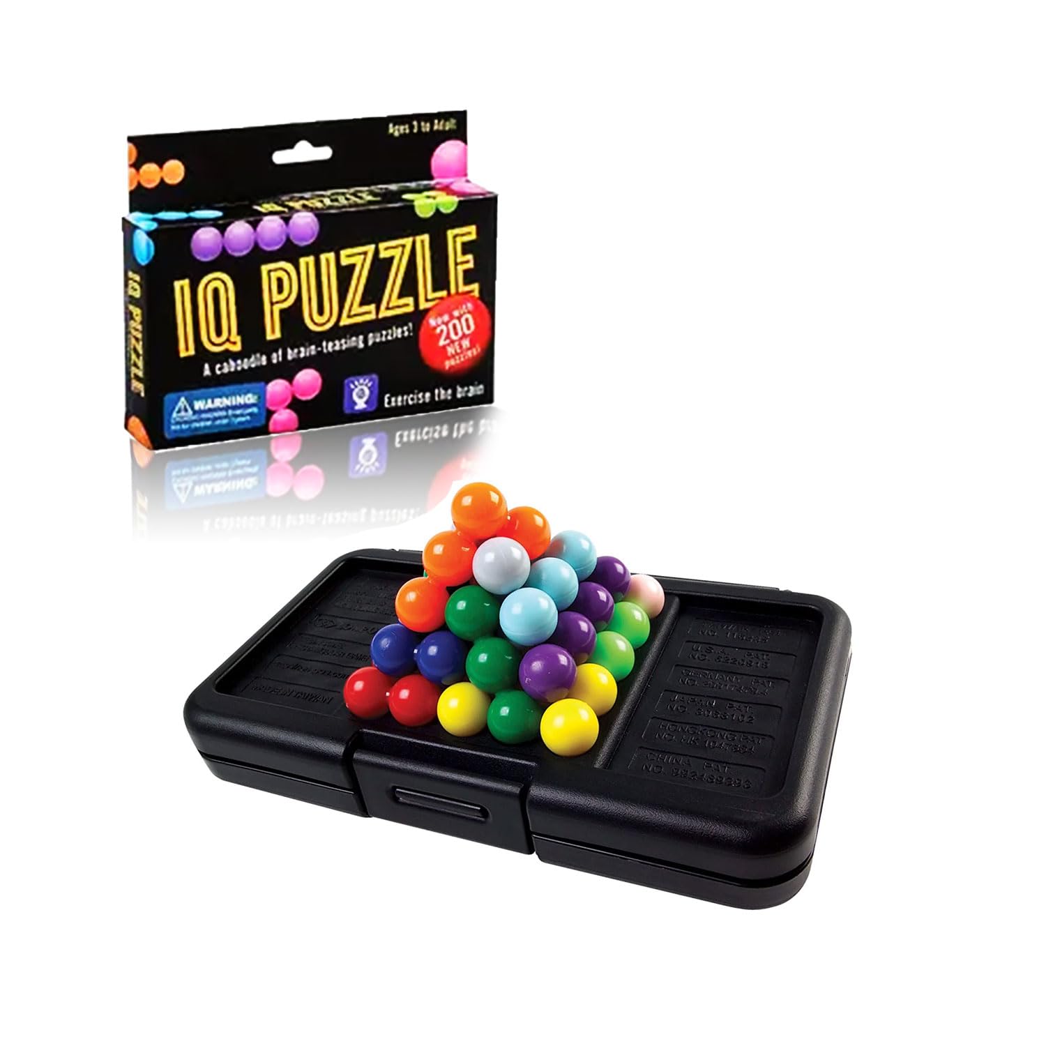 TOY GARDEN IQ Puzzle 3D Brain Game – Over 200 Mind-Bending Challenges for All Ages - Boost Problem-Solving and Cognitive Skills - Fun for Kids & Adults