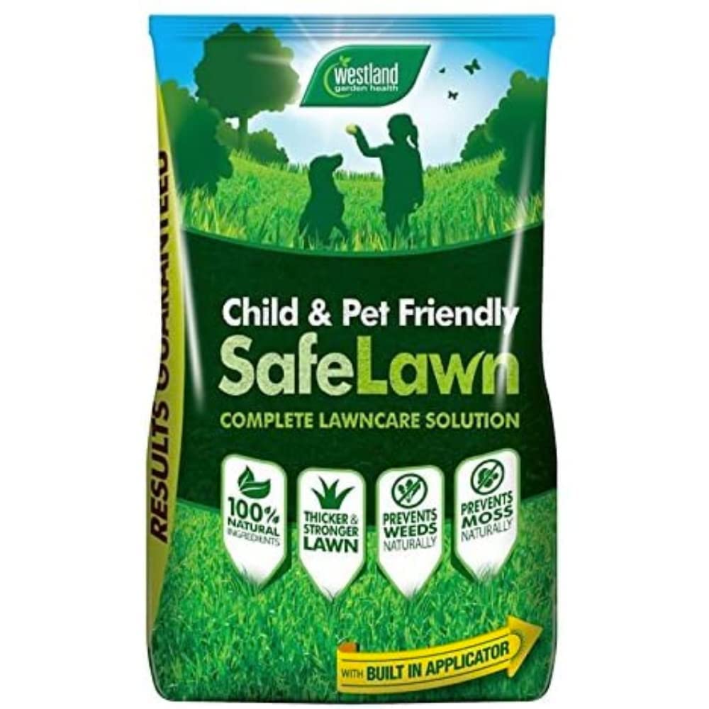 Westland SafeLawn Child and Pet Friendly Natural Lawn Feed 400 m2, Green, 14 kg