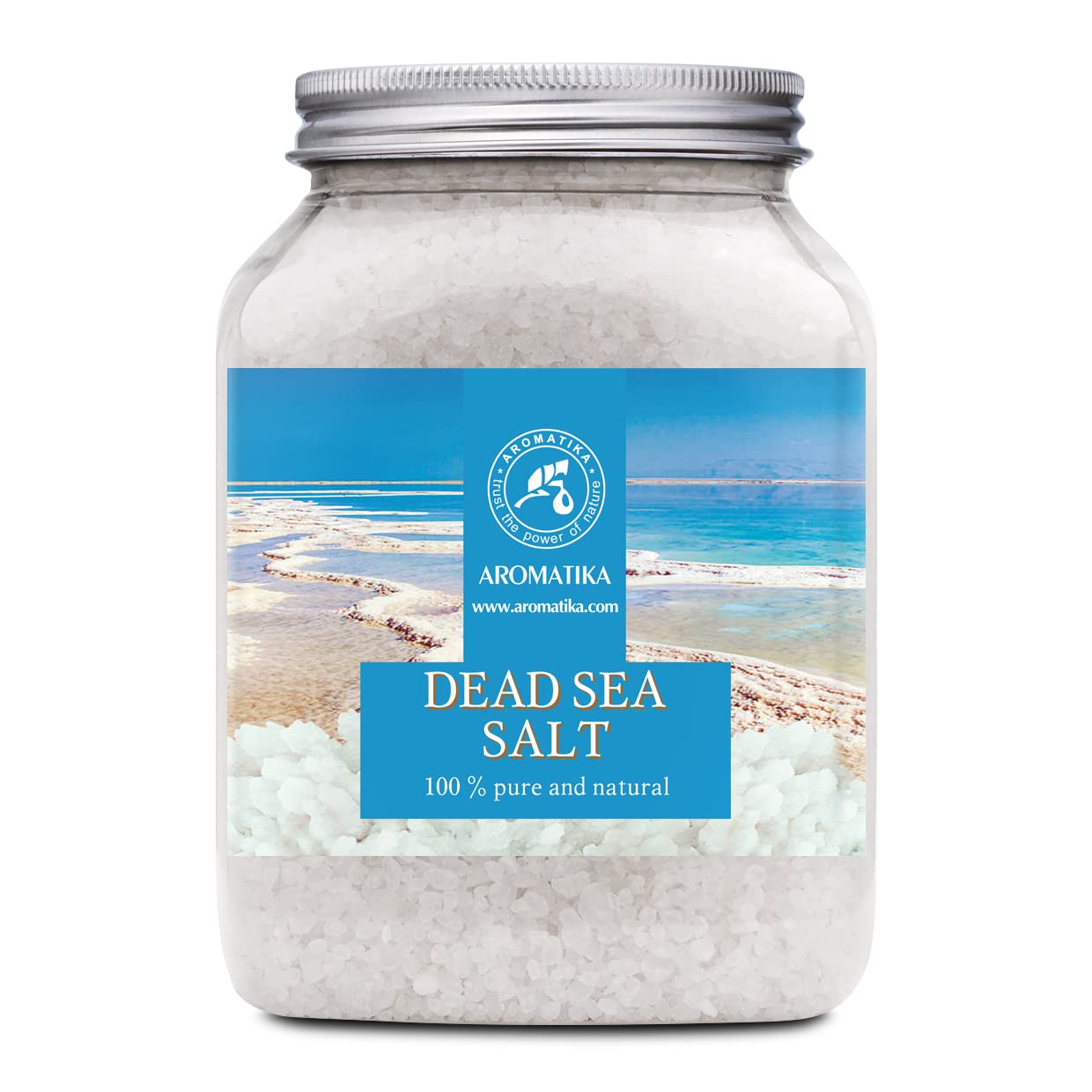 Dead Sea Salt 1000g - 100% Pure and Natural - Best for Good Sleep - Stress Relief - Bath - Beauty - Relaxing - Bath Salts