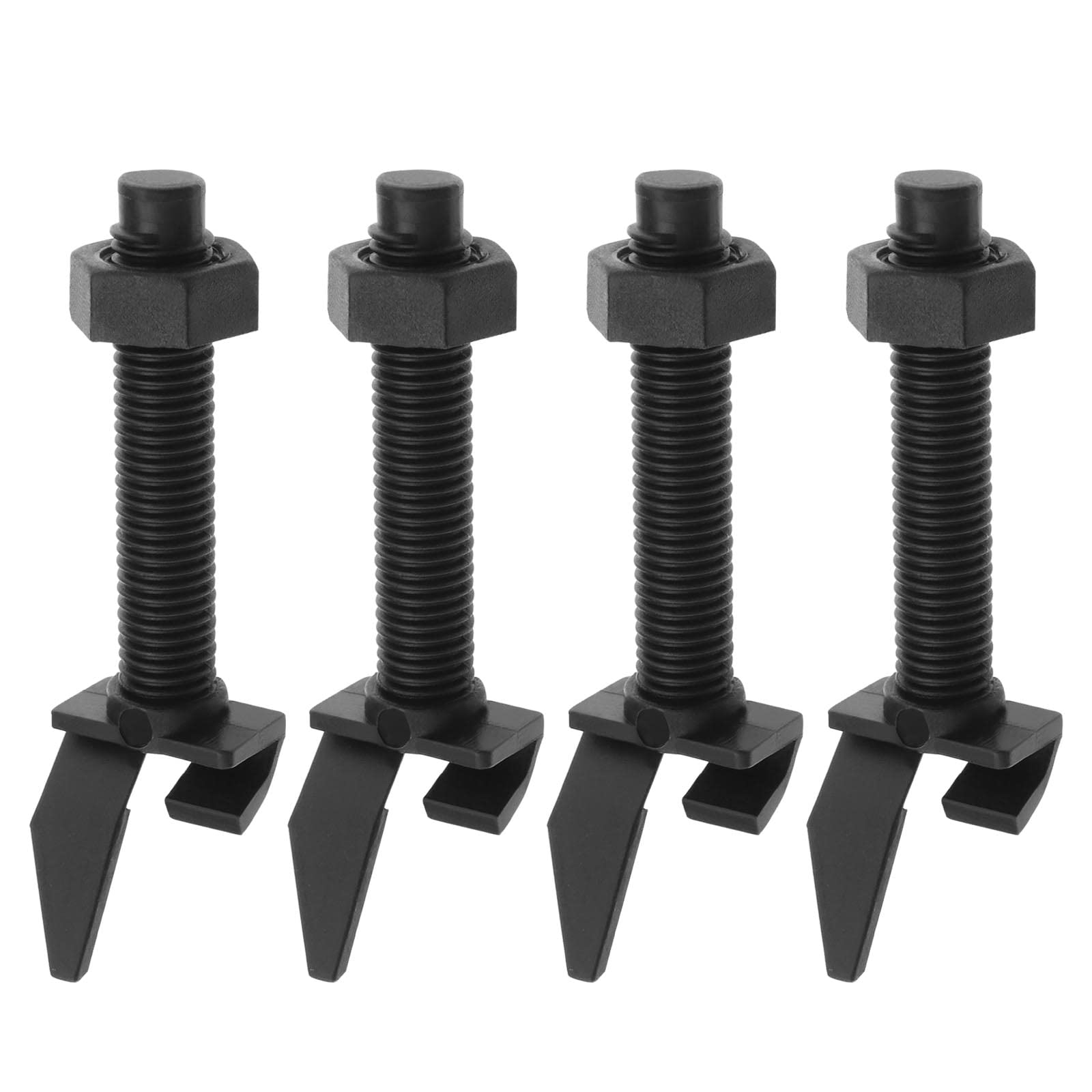 The Lord of the Tools 4Pcs Arrow Rest Bow Rest Replacement Recurve Bow Arrow Rest Screw On Arrow Rest Archery Accessories for Recurve Bows Straight Draw Bows Black