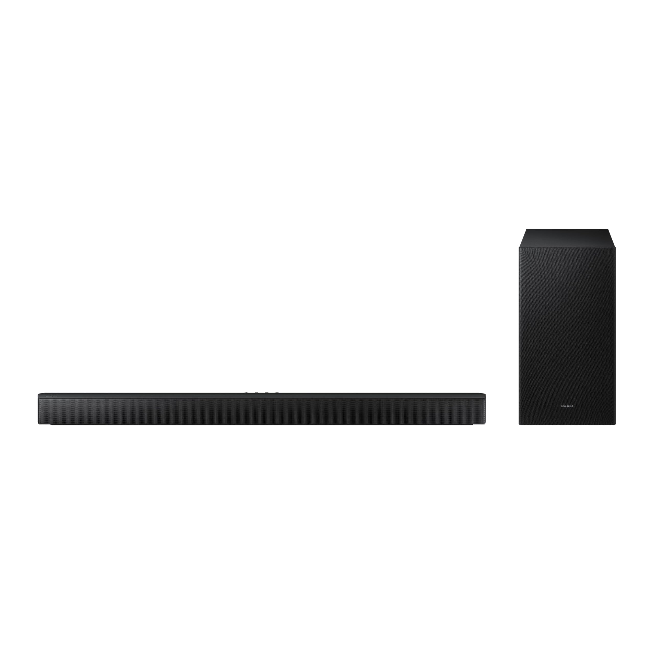 Samsung 3.1ch Soundbar, B-Series, Dolby Audio, Built-in Center Speaker, Subwoofer with Bass Boost, Adaptive Sound, Black, HW-B650D/ZN - 1 Year Warranty (2024 Model - UAE Version)