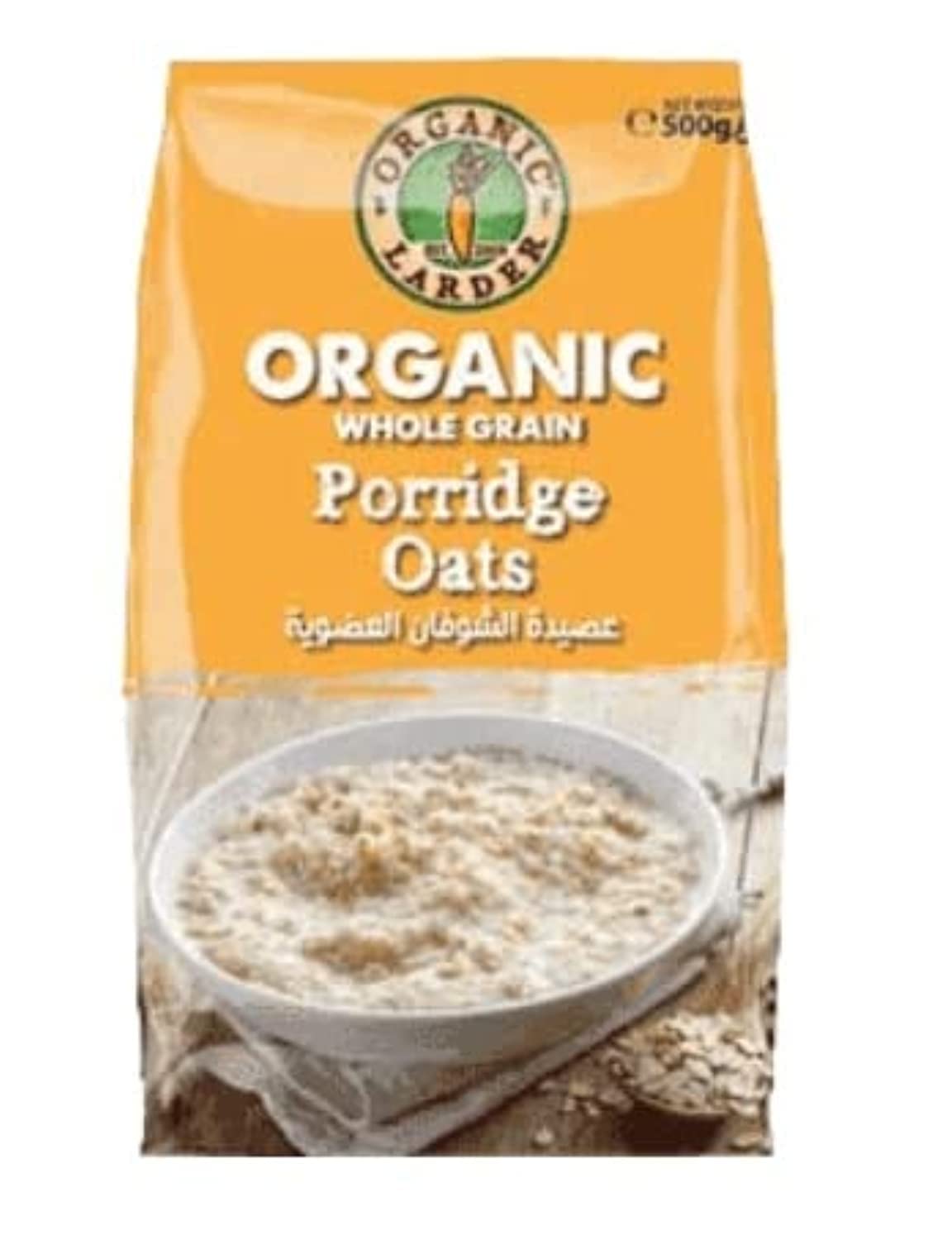 Organic Larder Whole Grain Porridge Oats 500g