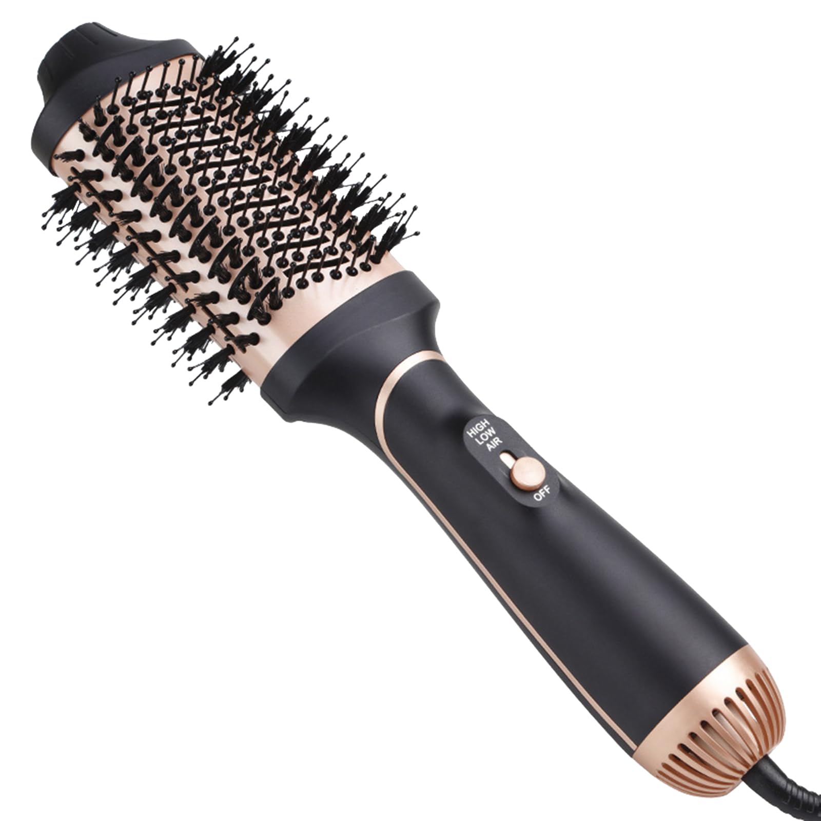 Rosy Forth Hair Dryer Brush Hair Styler for Styling and Frizz Control, One Step Hot Air Brush for Drying, Straightening, Volumizing,Negative Ionic Hot Air Comb Volumizer