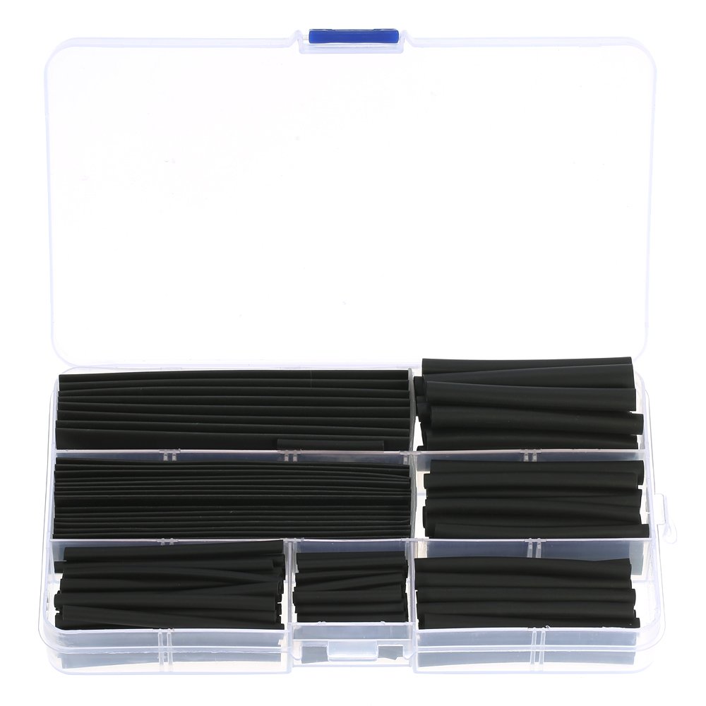 Fanryy Heat Shrink Tube, 150 Pieces, Black, 13mm