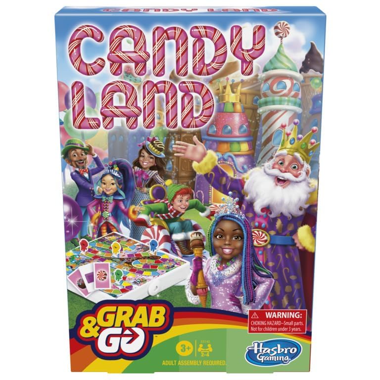 Candy Land Grab and Go Travel Board Game