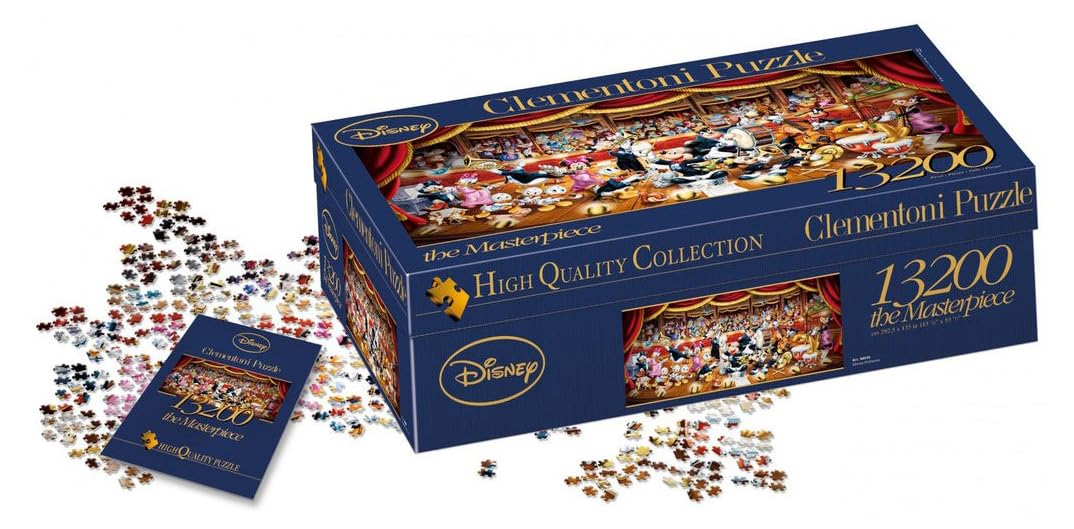 Clementoni Puzzle Disney Orchestra 13200 Pieces, Multicolor, 38010.7