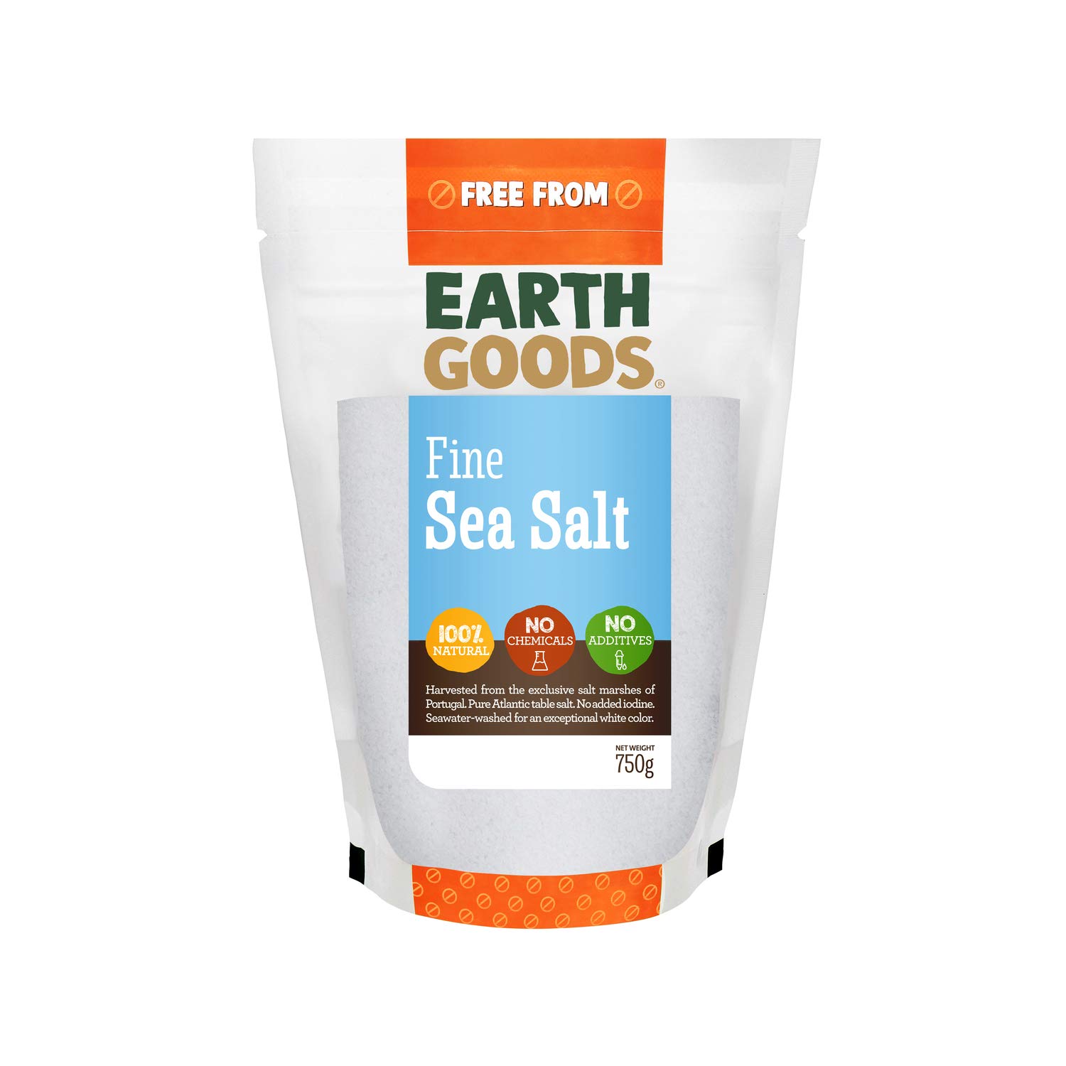 Earth GoodsFine Sea Salt 750g