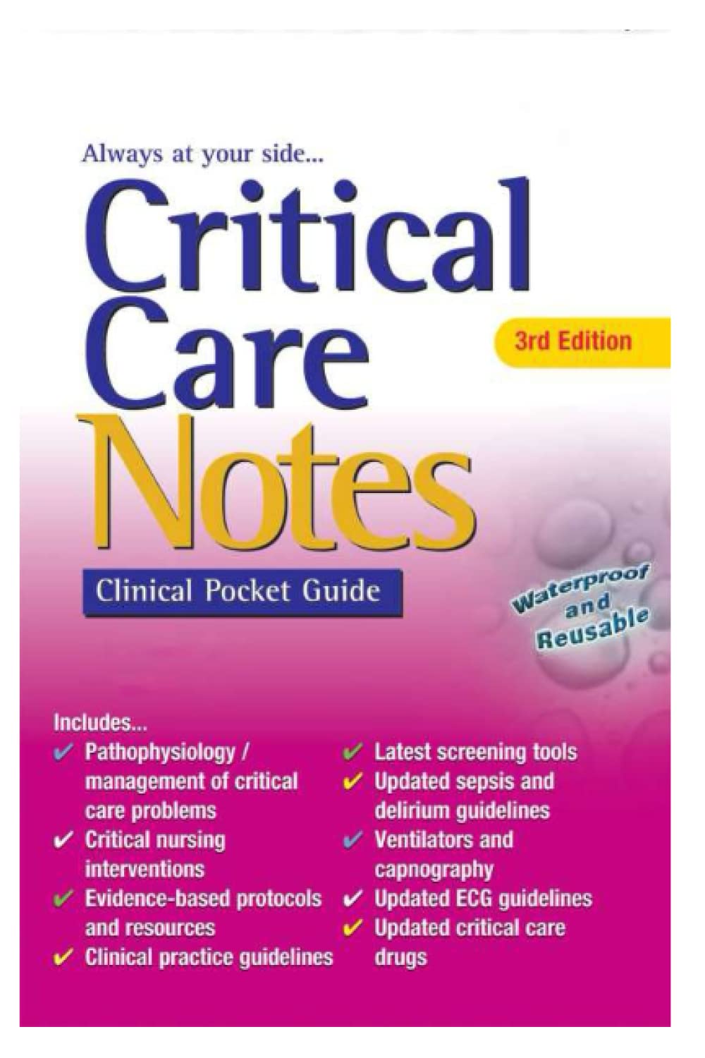 Critical Care Notes Paperback – 6 Jan. 2022