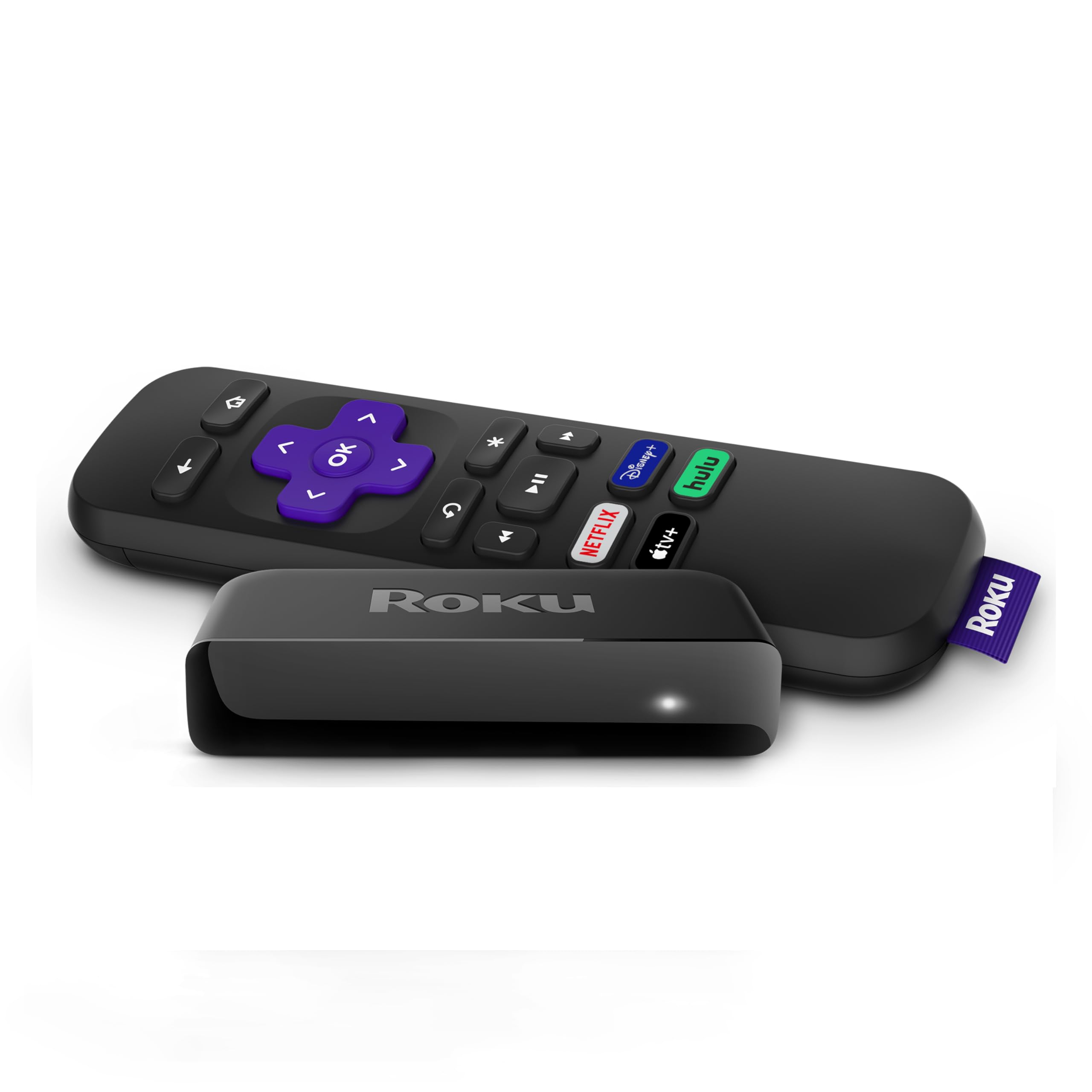 RokuPremiere | HD/4K/HDR Streaming Media Player, Simple Remote and Premium HDMI Cable, Black