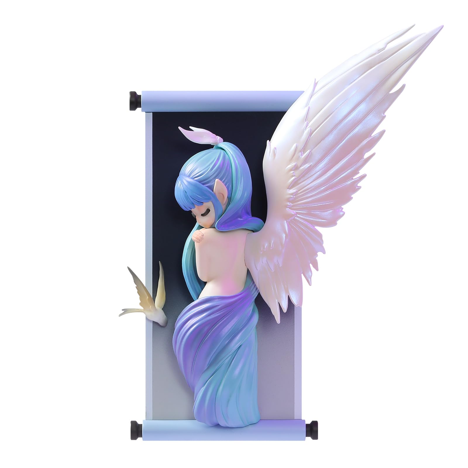 52TOYSSleep Limited Edition - The Winged Elf Action Figure, 5.9 inches, Display Stand Included, Magnetic Components for Fridge Magnets, Perfect Collectible Art Toy for Women