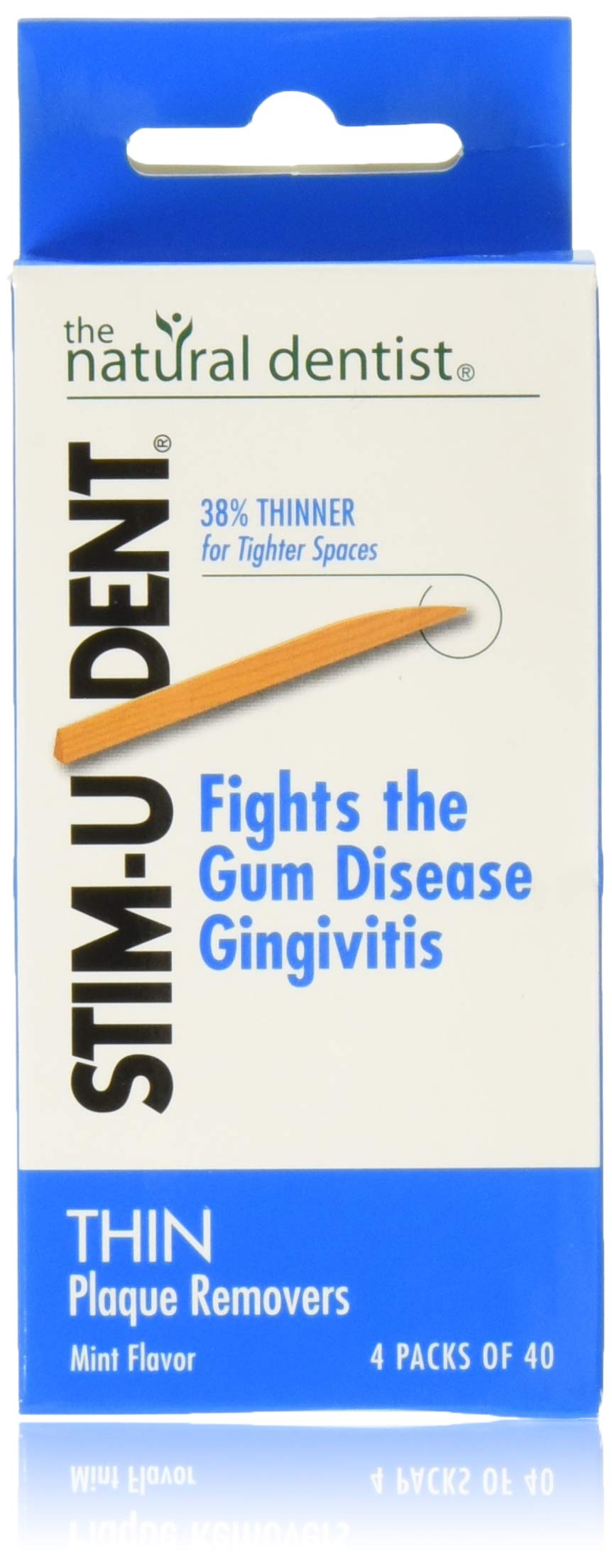 Stim-U-Dent Plaque Removers Thin Mint Each Pack of 5 Multi