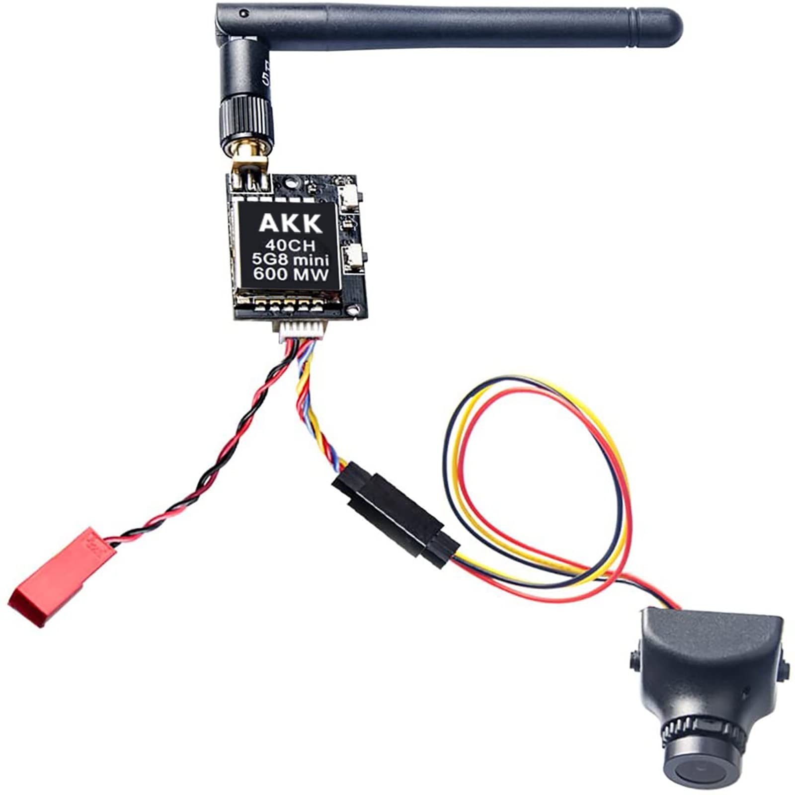 AKK KC04 Transmitter System 700TVL 2.8mm 120 Degree Lens Camera and FPV Transmitter for Racing Quadcopter