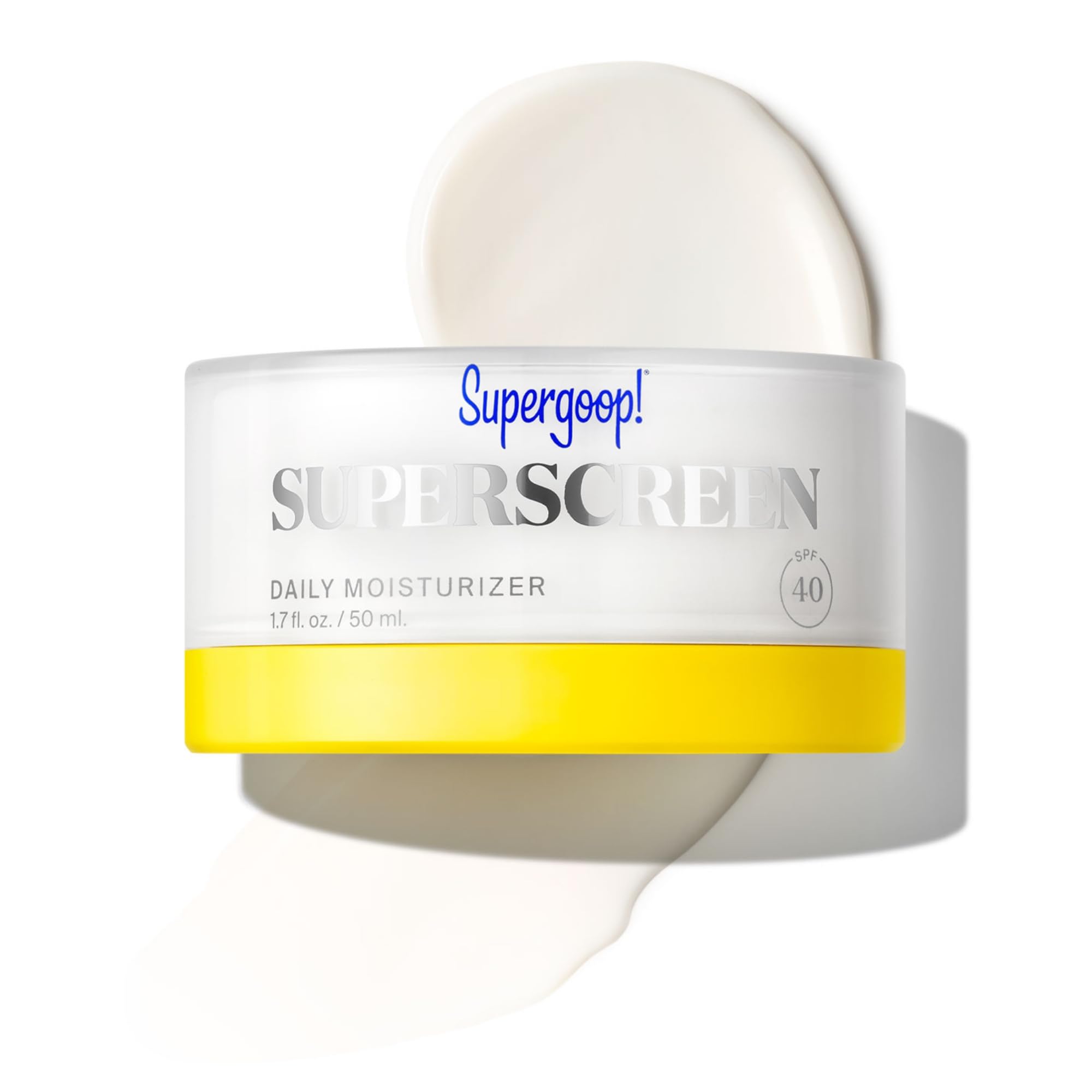 Supergoop!Superscreen - 1.7 fl oz - SPF 40 PA+++ Hydrating Daily Moisturizer Sunscreen - Protection from UV Rays + Helps Filter Pollution & Blue Light