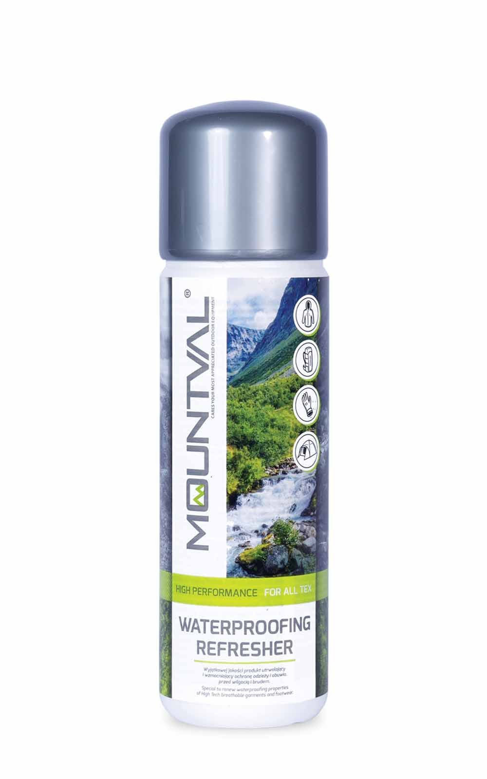 Mountval Waterproofing Refresher, Wash In Waterproofing Solution For Wet Weather Clothing And Hiking Gear