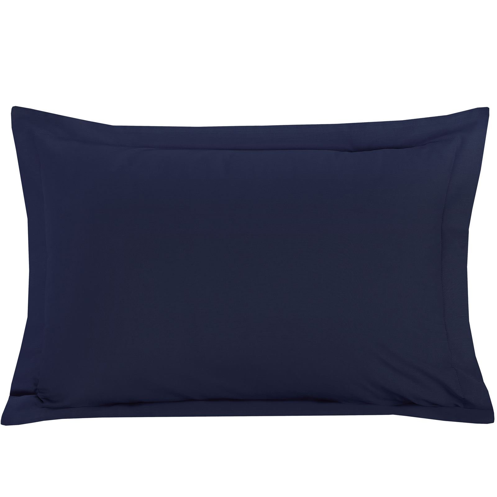 Nimsay Home Standard Oxford Pair of Pillowcases 100% Egyptian Cotton 200 Thread Count Pillow Covers - Navy, 50 x 75 + 5 cm