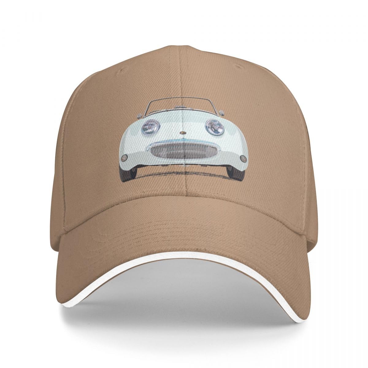 WMTCNC Baseball Cap New White Frogeye/Bugeye Sprite The Little 'Healey' with a Big Smile Bucket Hat Baseball Cap Hats hat for Women Men's