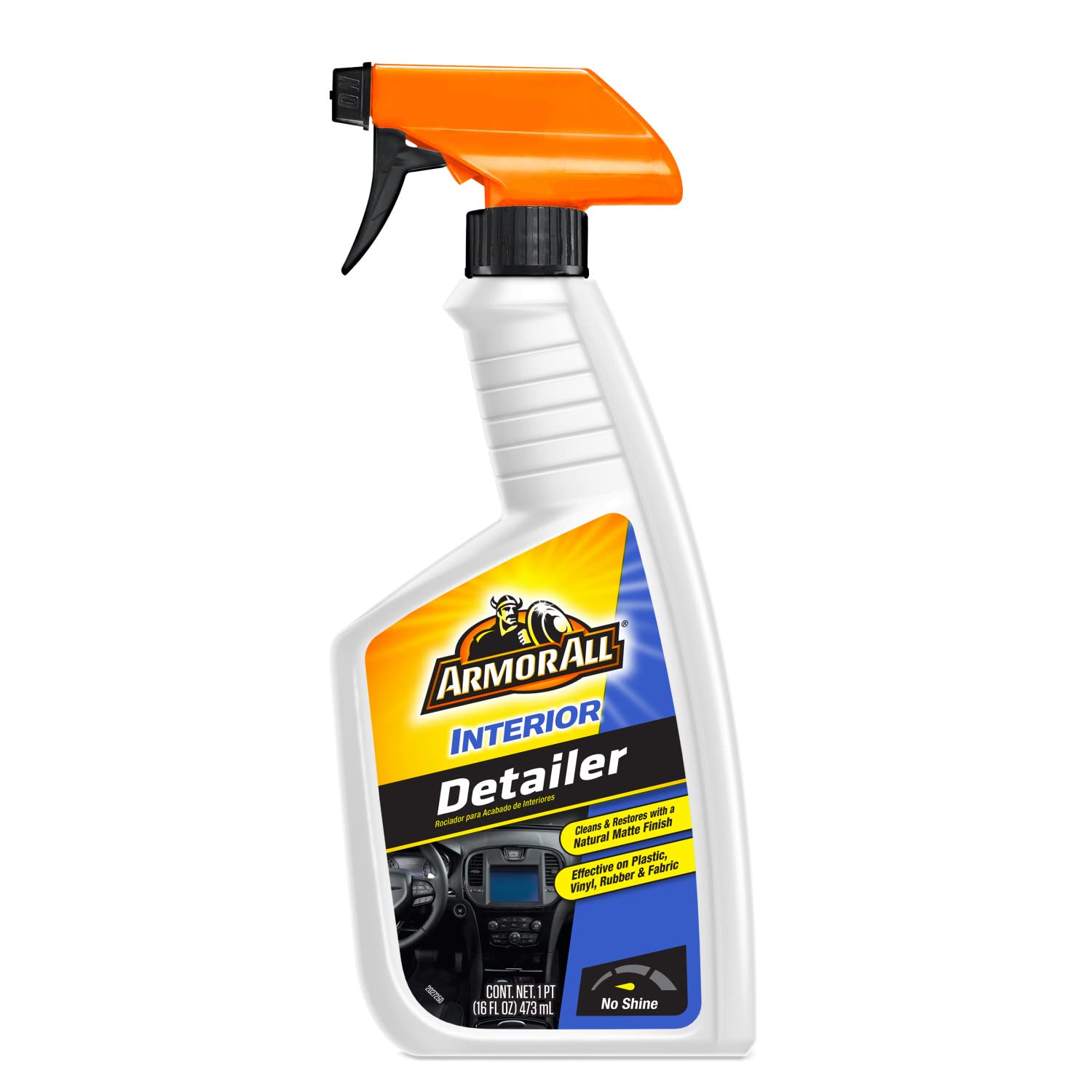 Armor AllCar Detailer Spray, Car Interior Cleaner Spray for Dirt and Dust, 16 Fl Oz