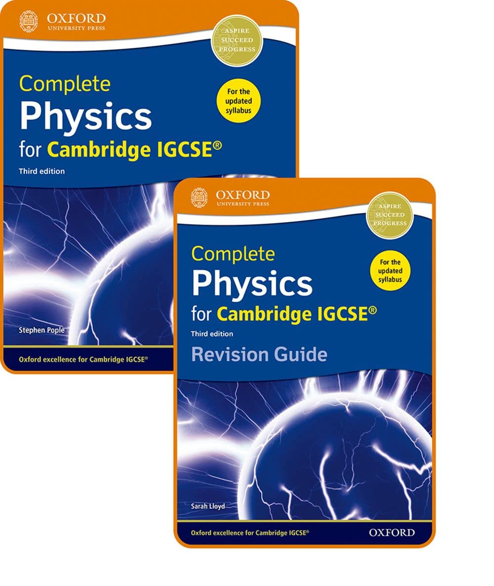 Complete Physics for Cambridge IGCSE®: Student Book & Revision Guide Pack Third Edition Paperback – 12 March 2020