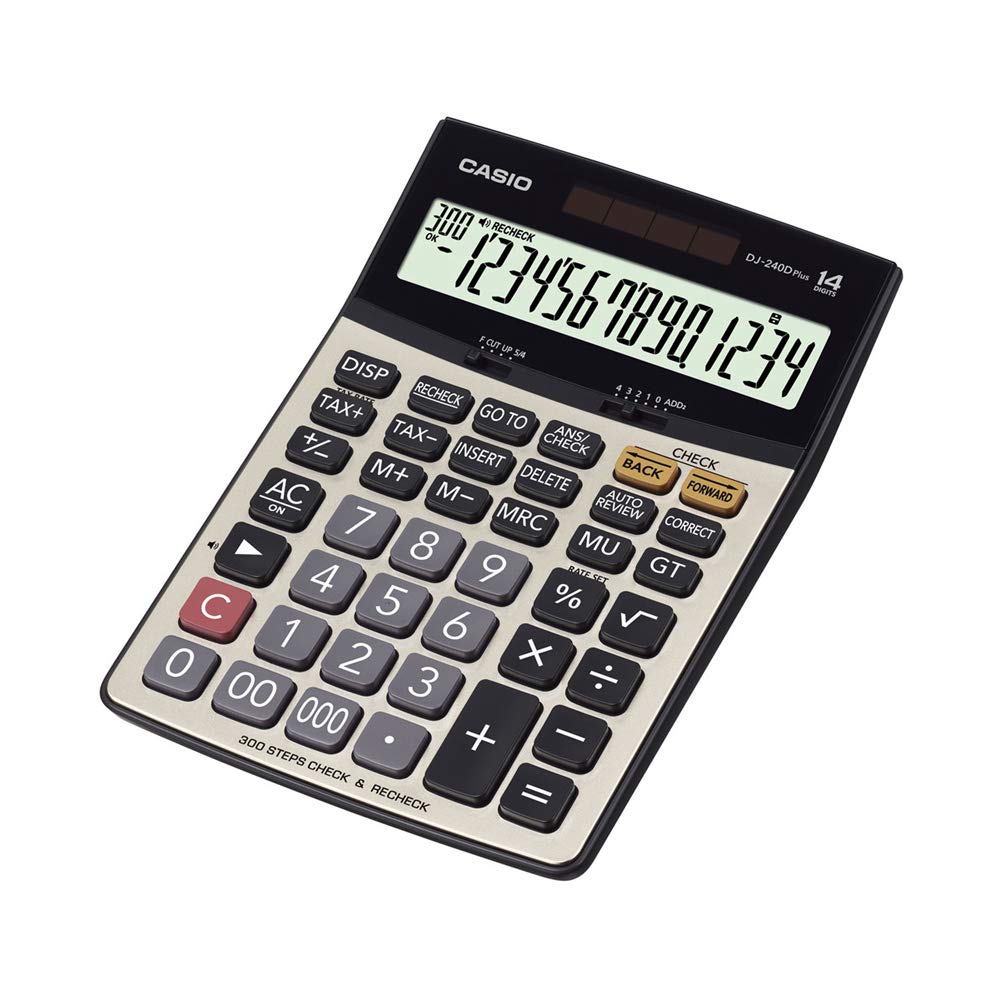 Casio DJ-240DPLUS Desktop Calculator