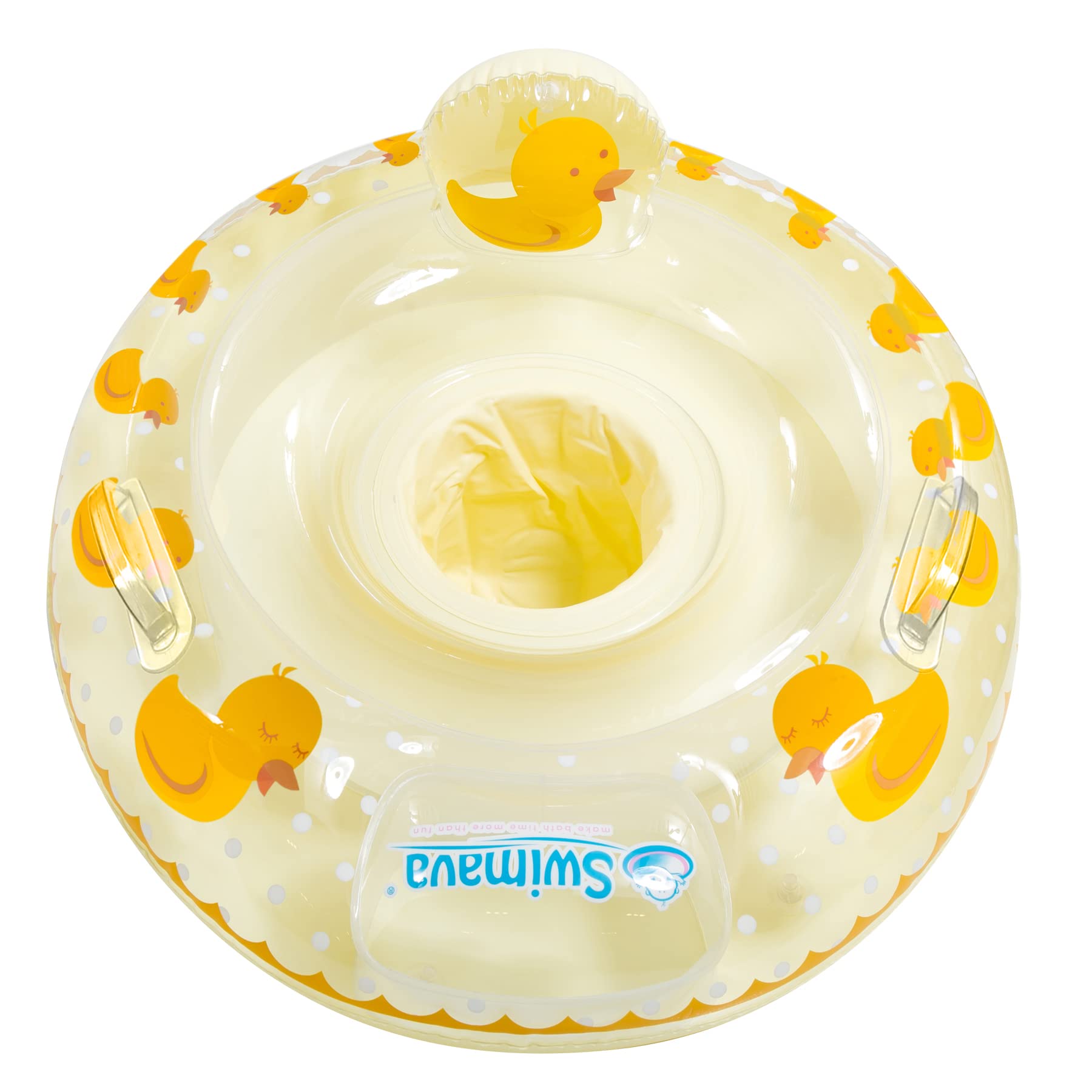 Swimava G3-1 Duckie Seat Ring for 6 Month Baby, Yellow