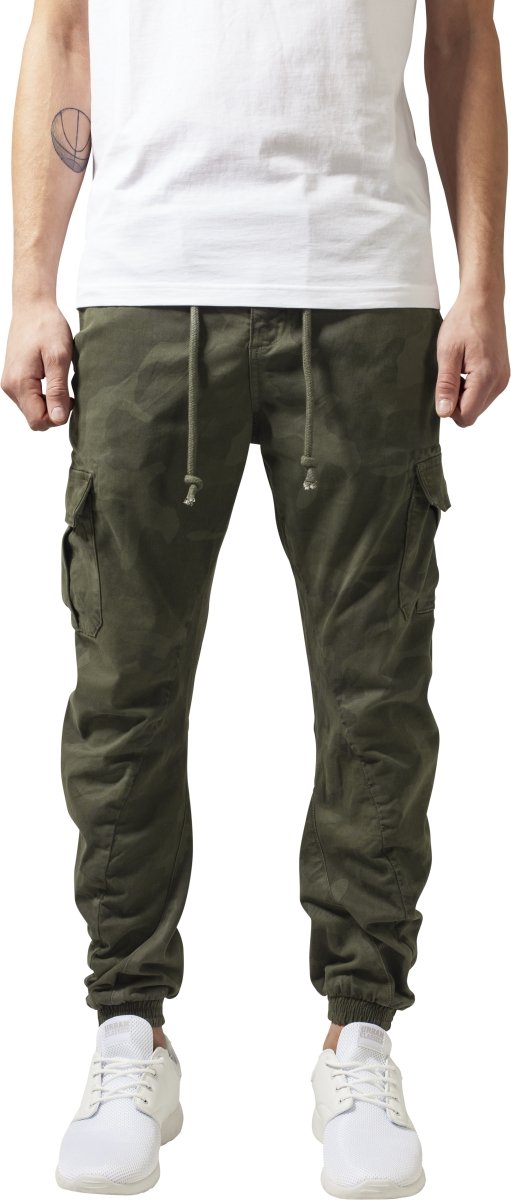 Urban ClassicsMen Camo Cargo Jogging Pants Trouser (pack of 1)