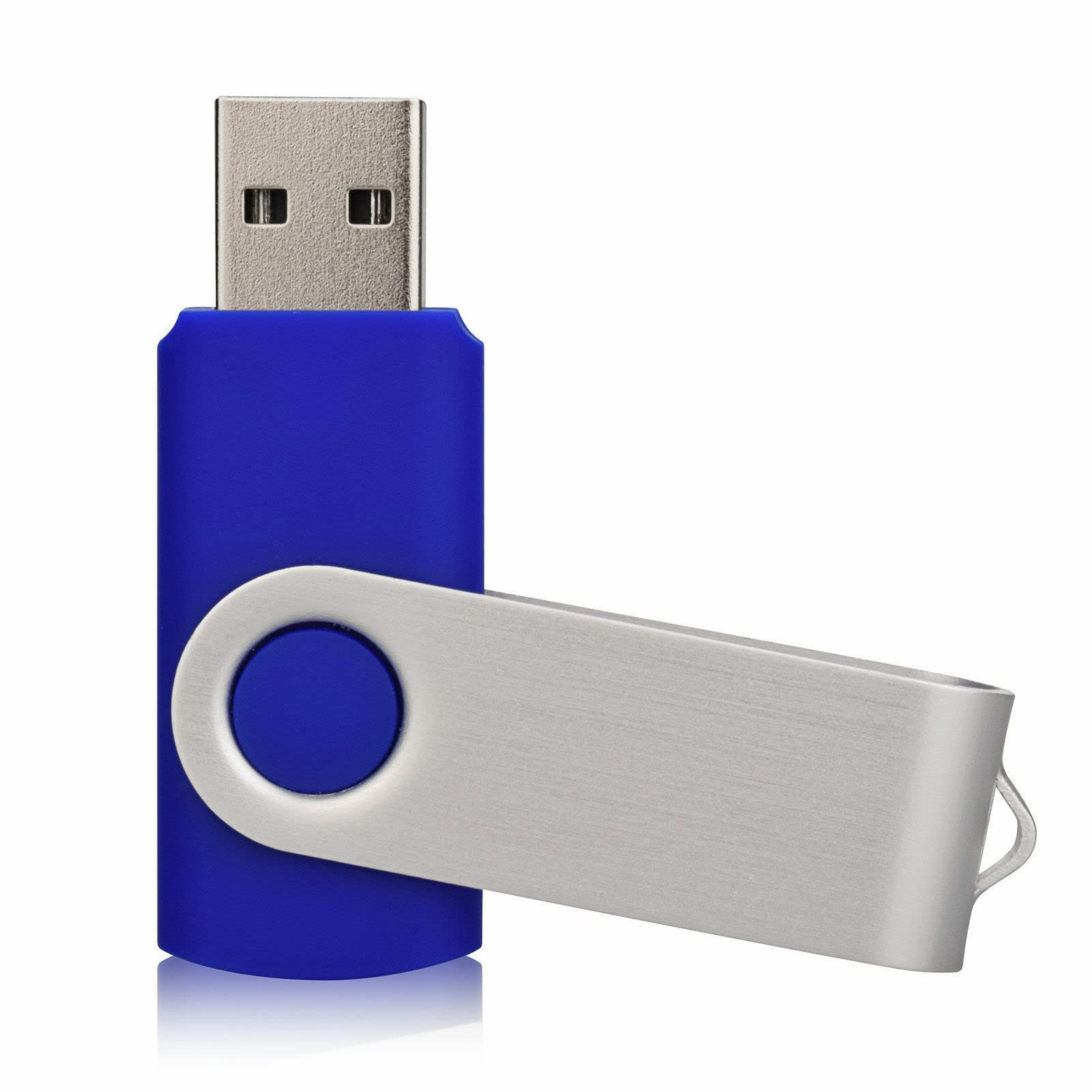 2GB USB Flash Drive Memory Stick Fold Storage USB (2GB Blue)