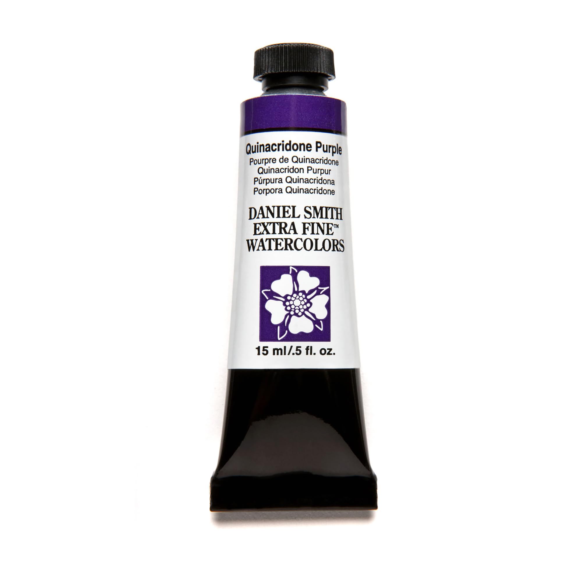 Daniel Smith 284600225 Extra Fine Watercolor 15ml Paint Tube, Quinacridone Purple, 5 Fl Oz (Pack of 1)