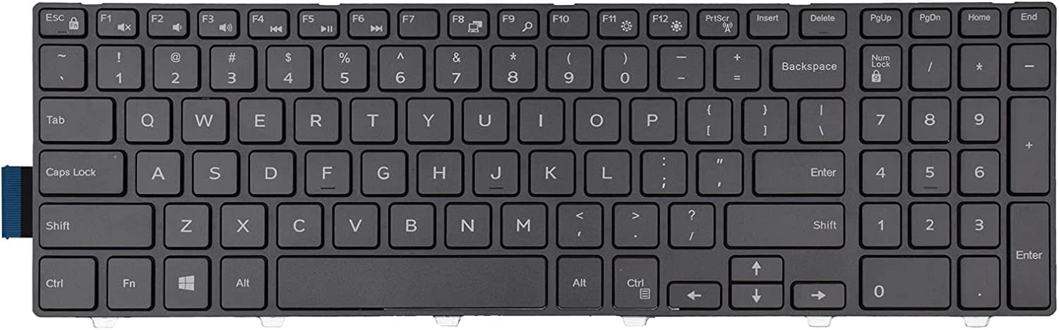 Wefly Laptop Keyboard Compatible for Inspiron 15 5000 Series 5542 5543 5545 5547 5548 5555 5552 5557 5558 5559 i5545 i5547 i5548 i5555 i5558 i5559 Series Laptop