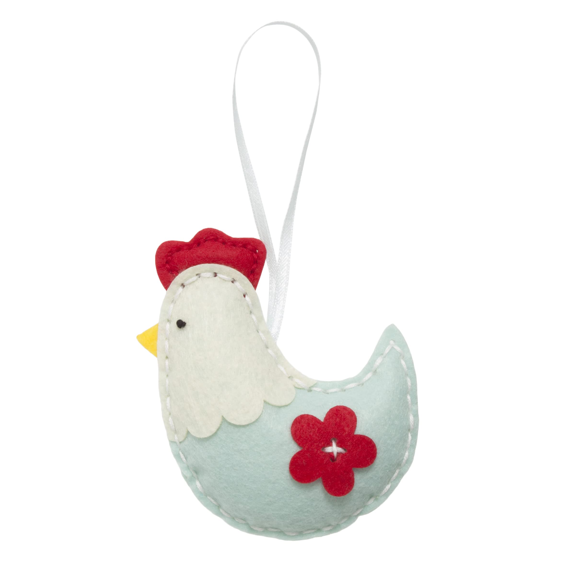 Trimits Felt Decoration Kits, 11 x 10cm, Hen