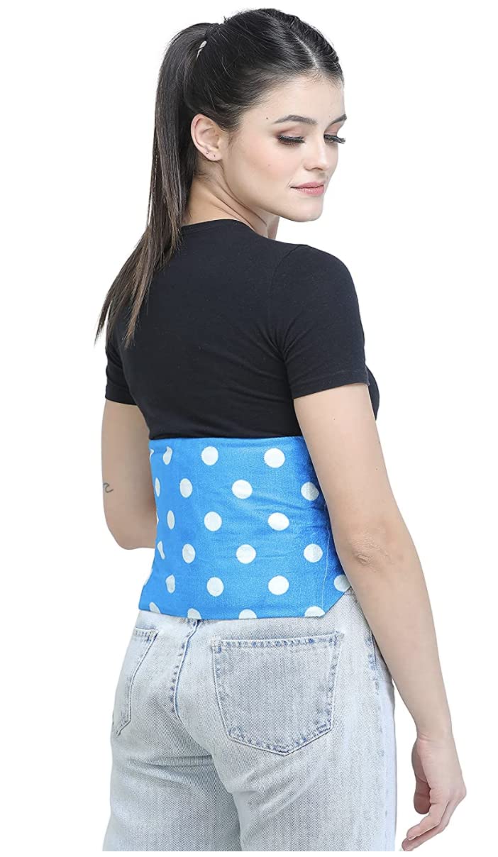 MUST || Heat Therapy Orthopaedic Pain Reliever Electric Heating Pad with Belt || Auto Temperature Controller for Joints, Muscle, Back, Leg, Shoulder, Knee, Neck || Regular Size