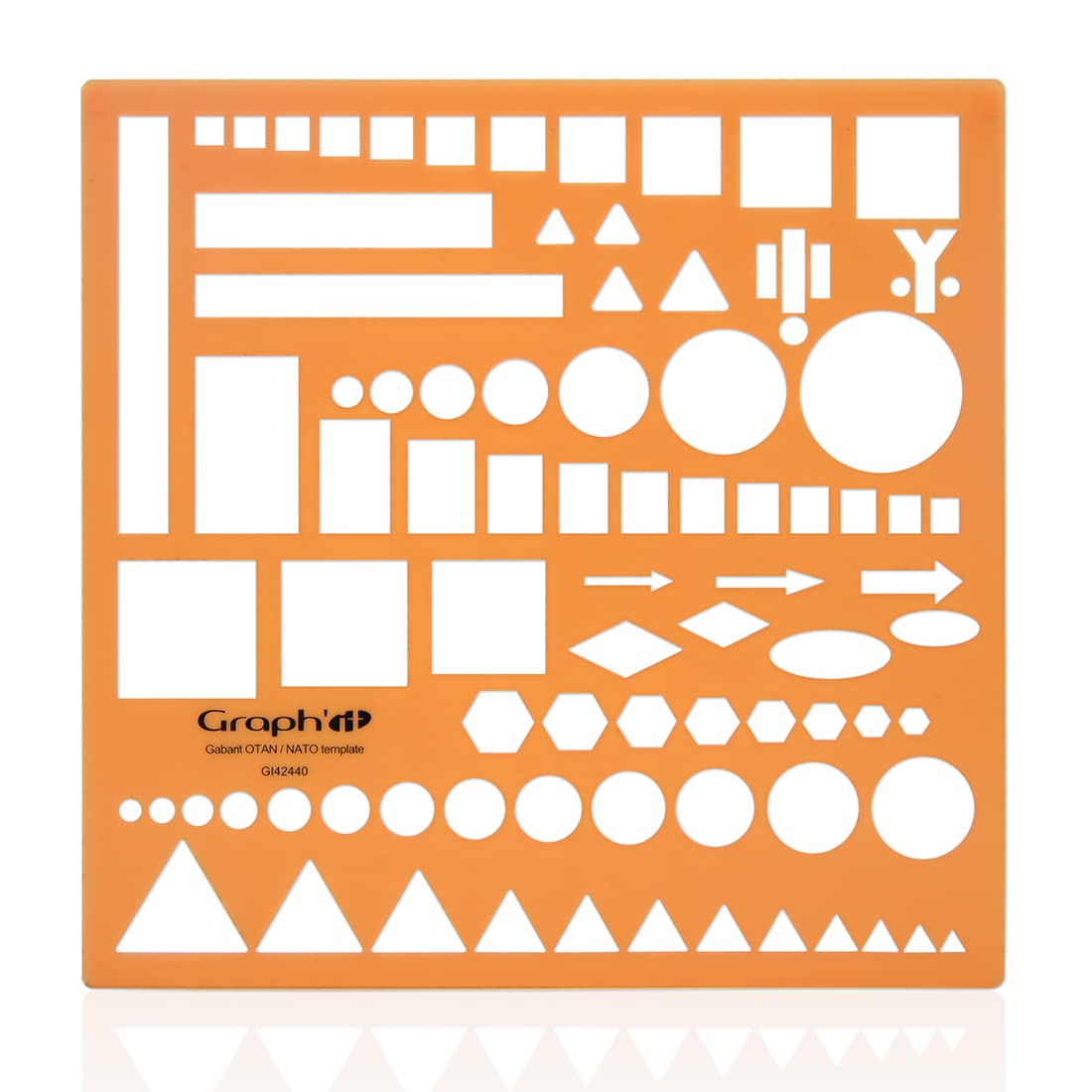 GRAPH'IT NATO Template Trace Symbol for Card and Scheme