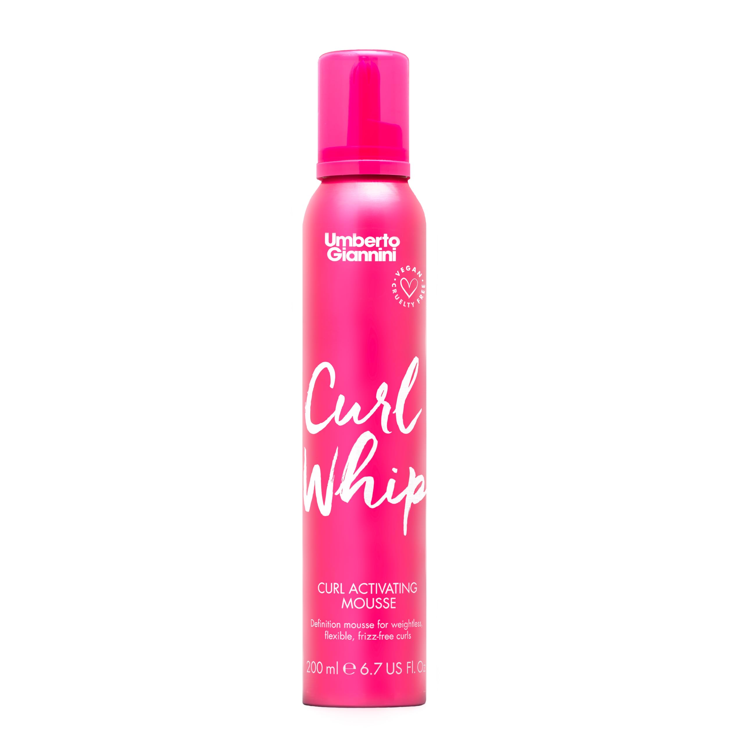 Umberto Giannini Whip Curl Activating Vegan Mousse (200ml)