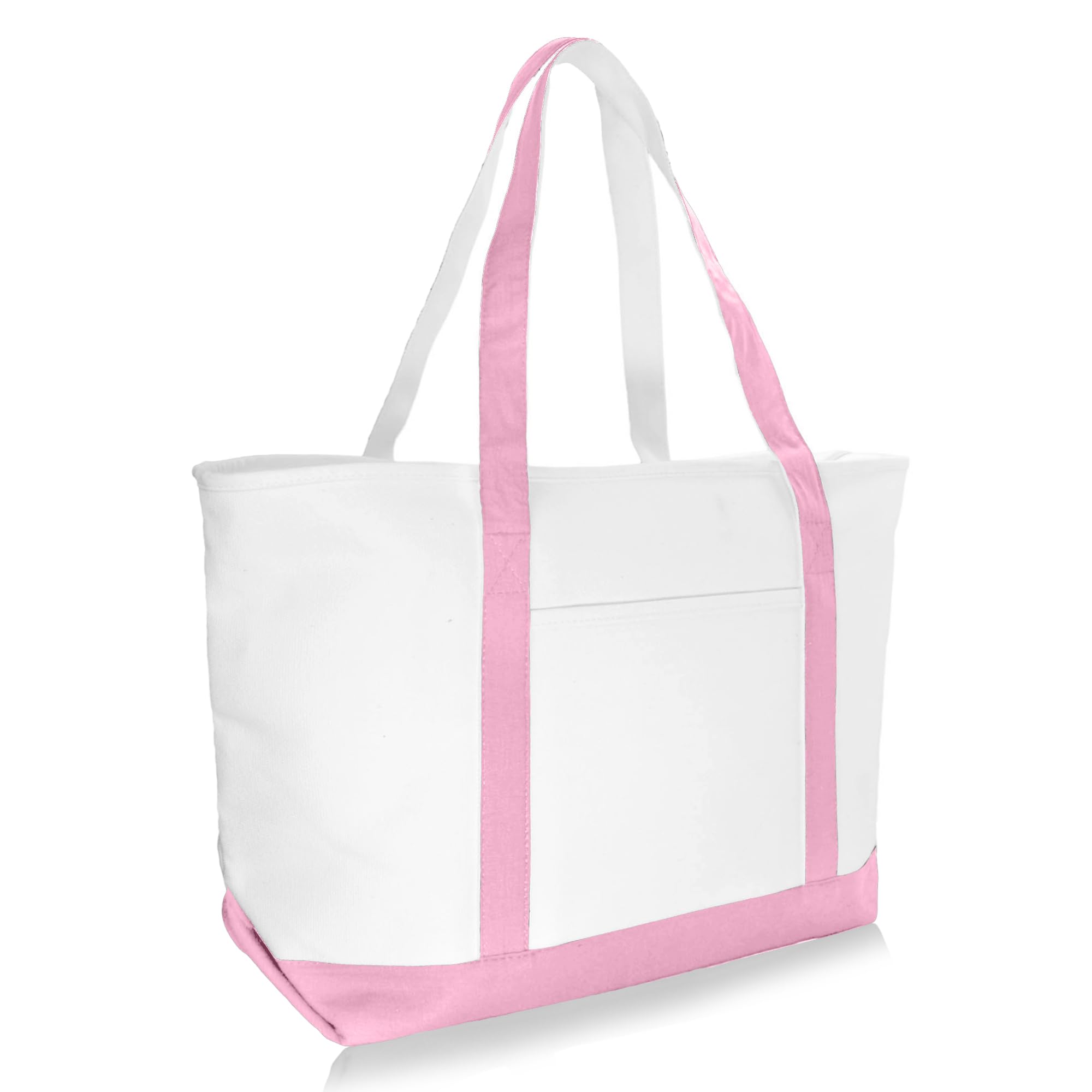 DALIXDaily Shoulder Tote Bag Premium Cotton in Pink