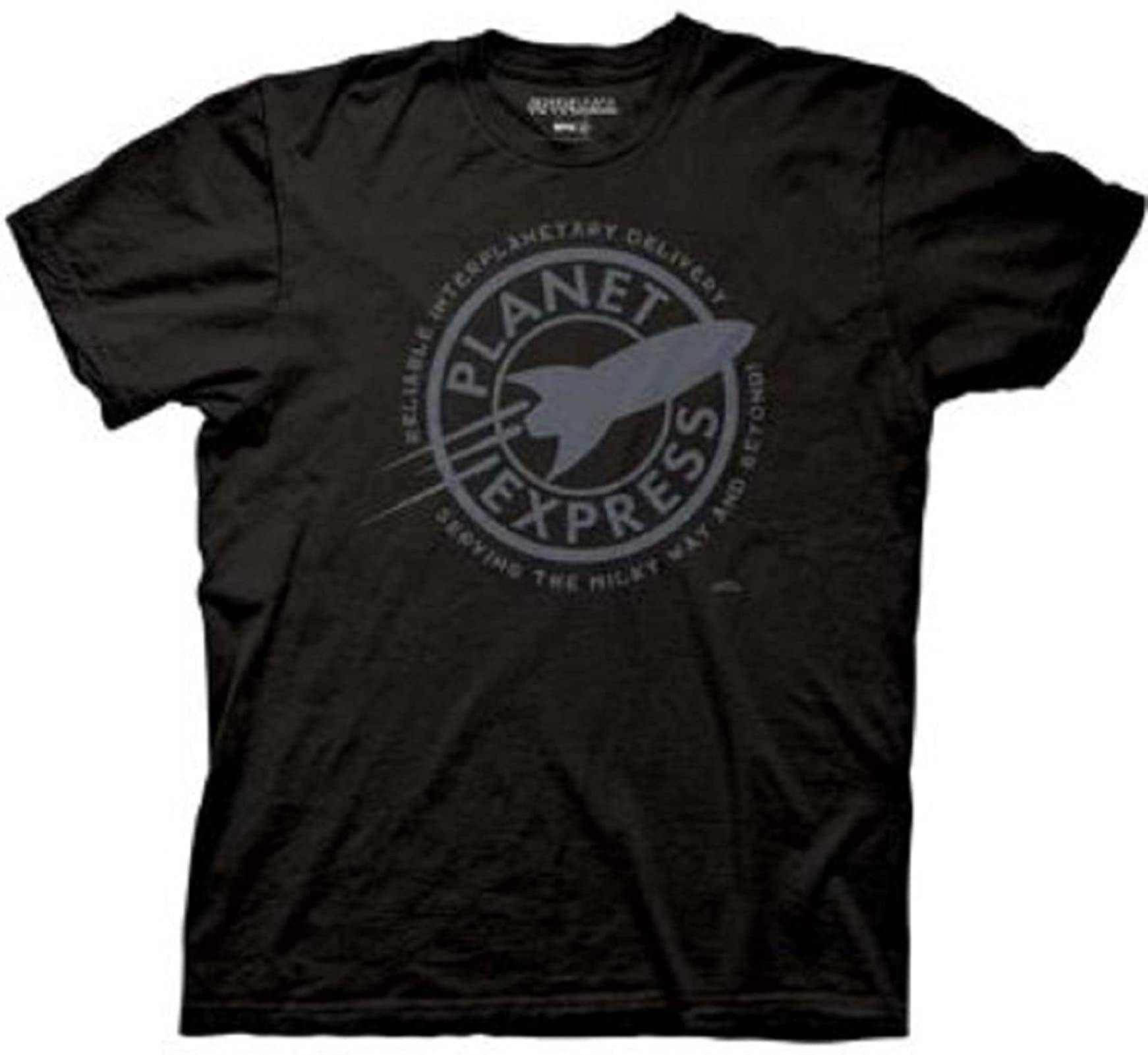 Futurama Faded Planet Express Black T-Shirt