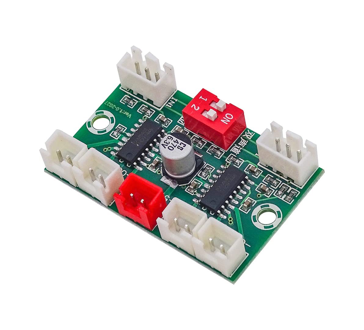 CentIoTXH-A156 4 Channels 3W*4 DC 5V Mini PAM8403 Digital Audio Stereo Amplifier Board with Cable for Speaker