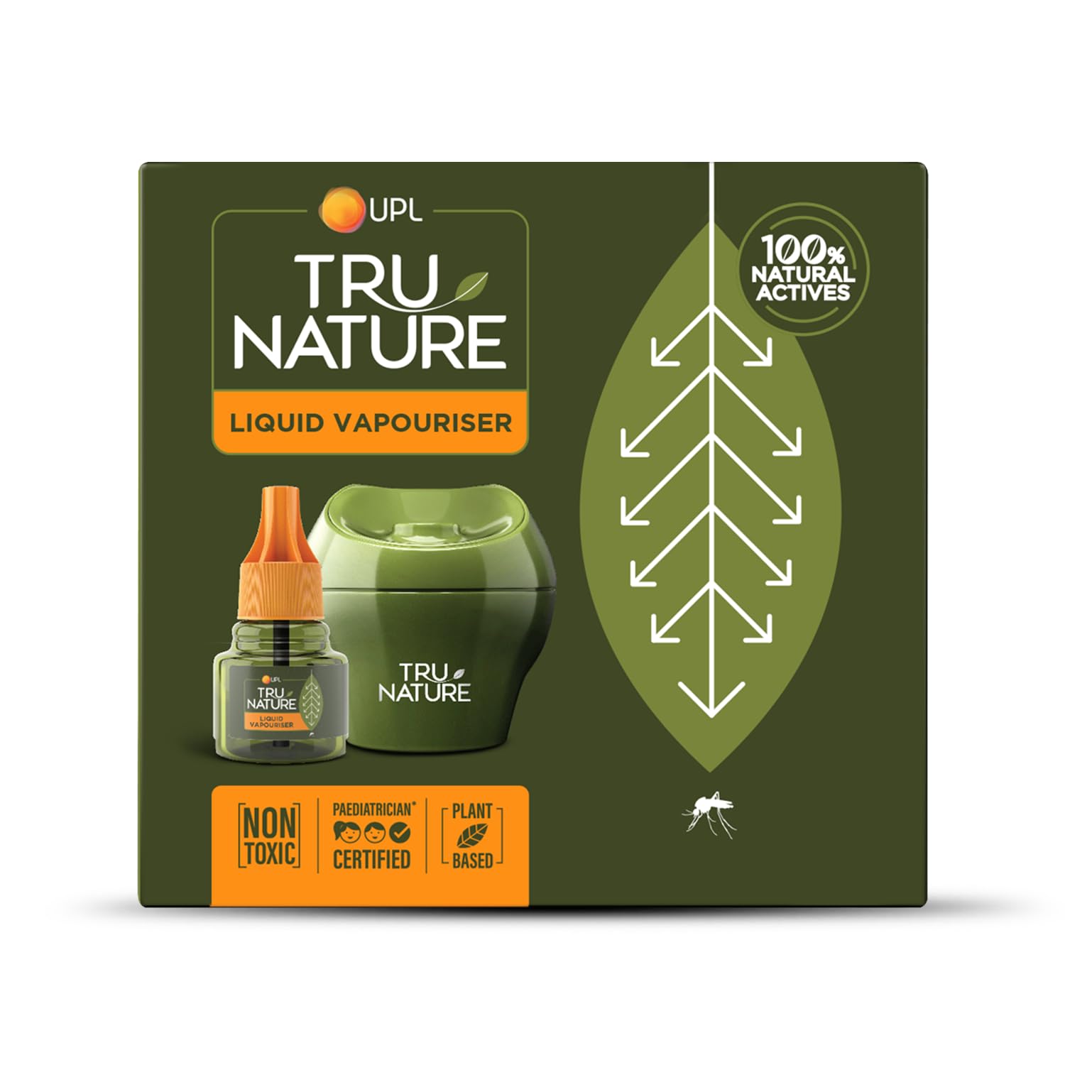 Tru Nature Machine & Liquid Vapouriser | Paediatrician Certified | Powerful Action Powered by Nature, Machine & Refill 45ml