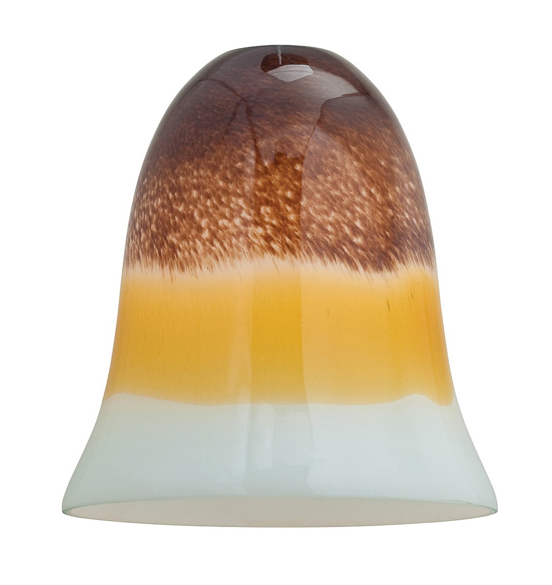 Access Lighting 23114-TRA Manhattan Bell Glass Shade Mini Pendant