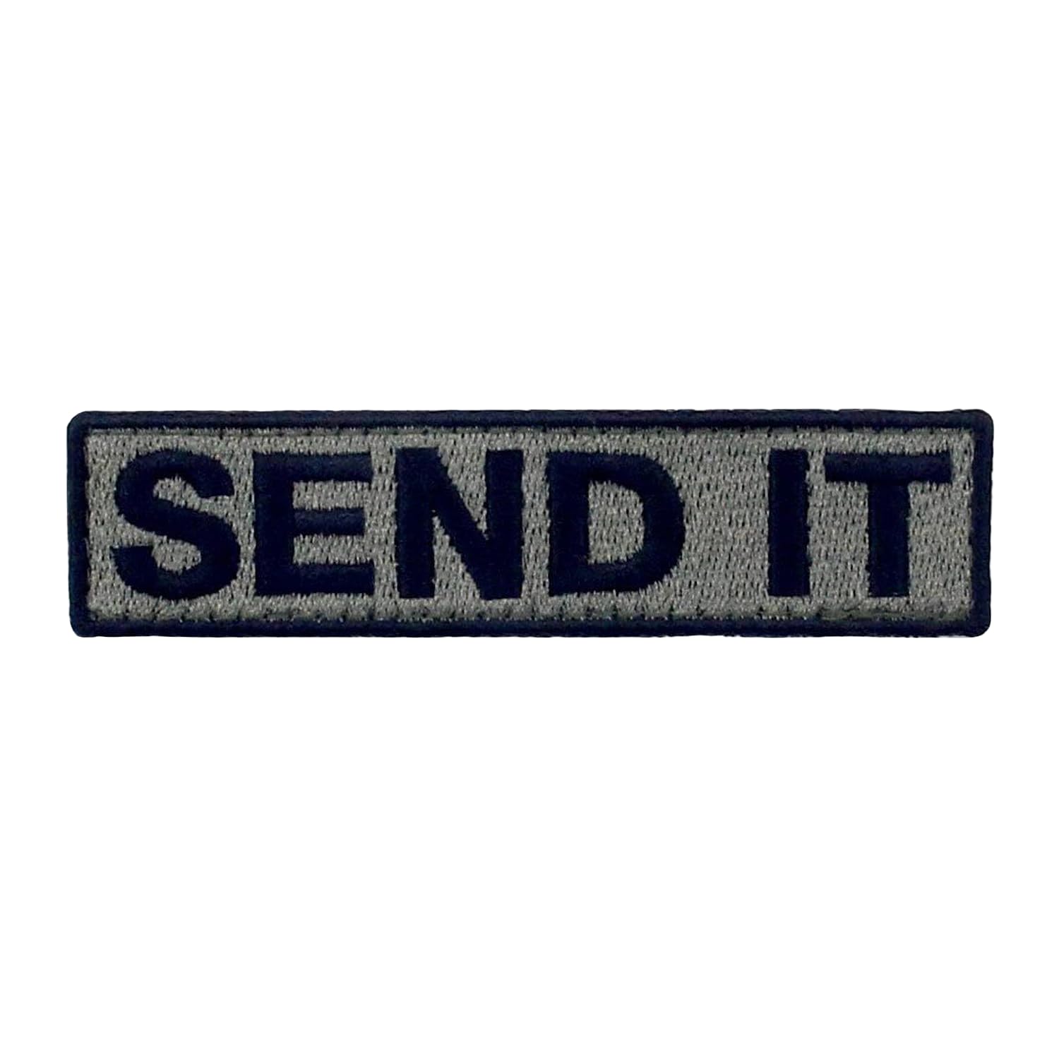 BlimarkSend It Patch, Funny Morale Patch, Moral Patch, Military Patch, Meme Patch, Army Patches, Hook and Loop, Embroidered Patch for Tactical Backpacks, Clothing, Jeans, Hats, Bags, Jersey, Helmets, Jersey