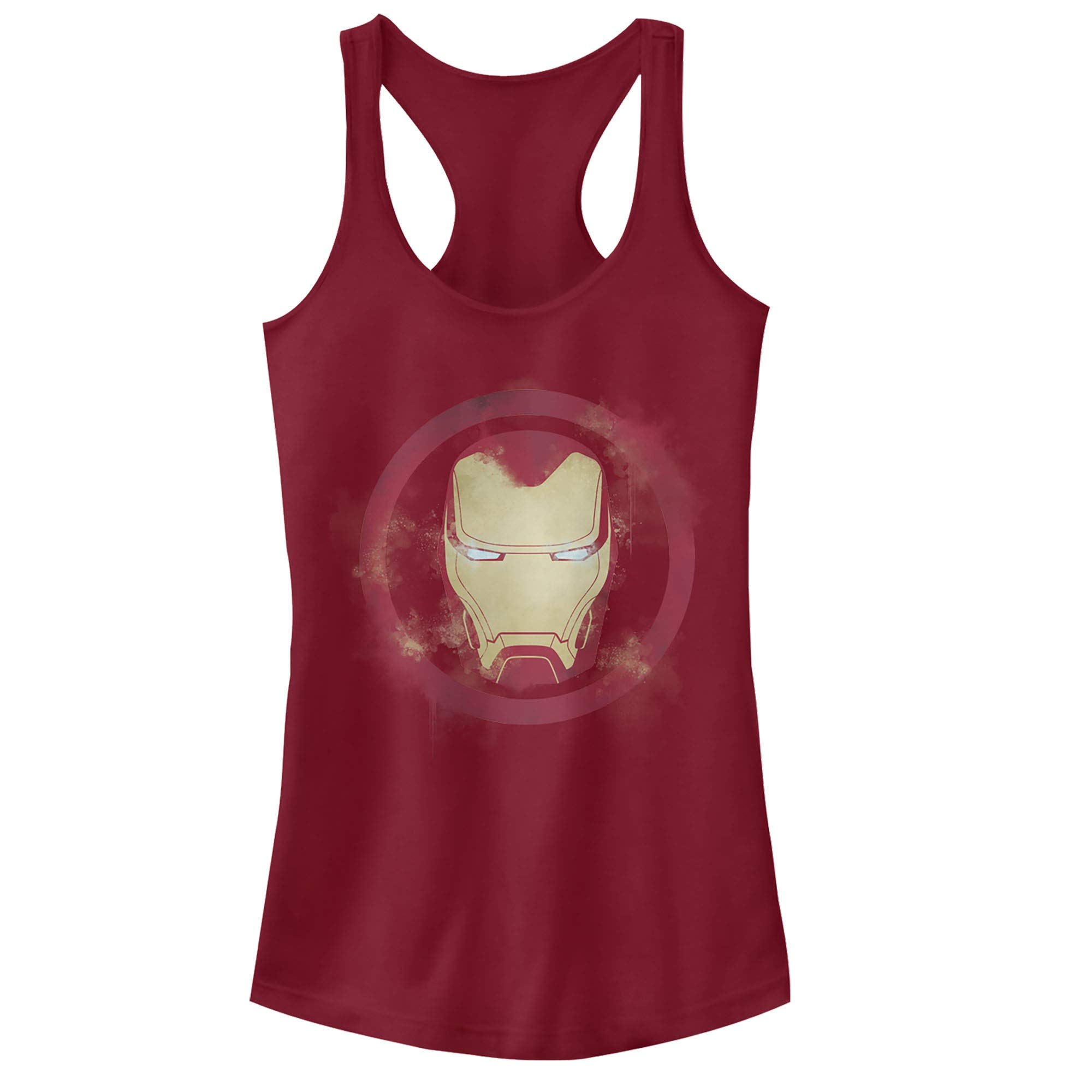 Marvel Junior's Avengers: Endgame Smudged Iron Man Racerback Tank Top