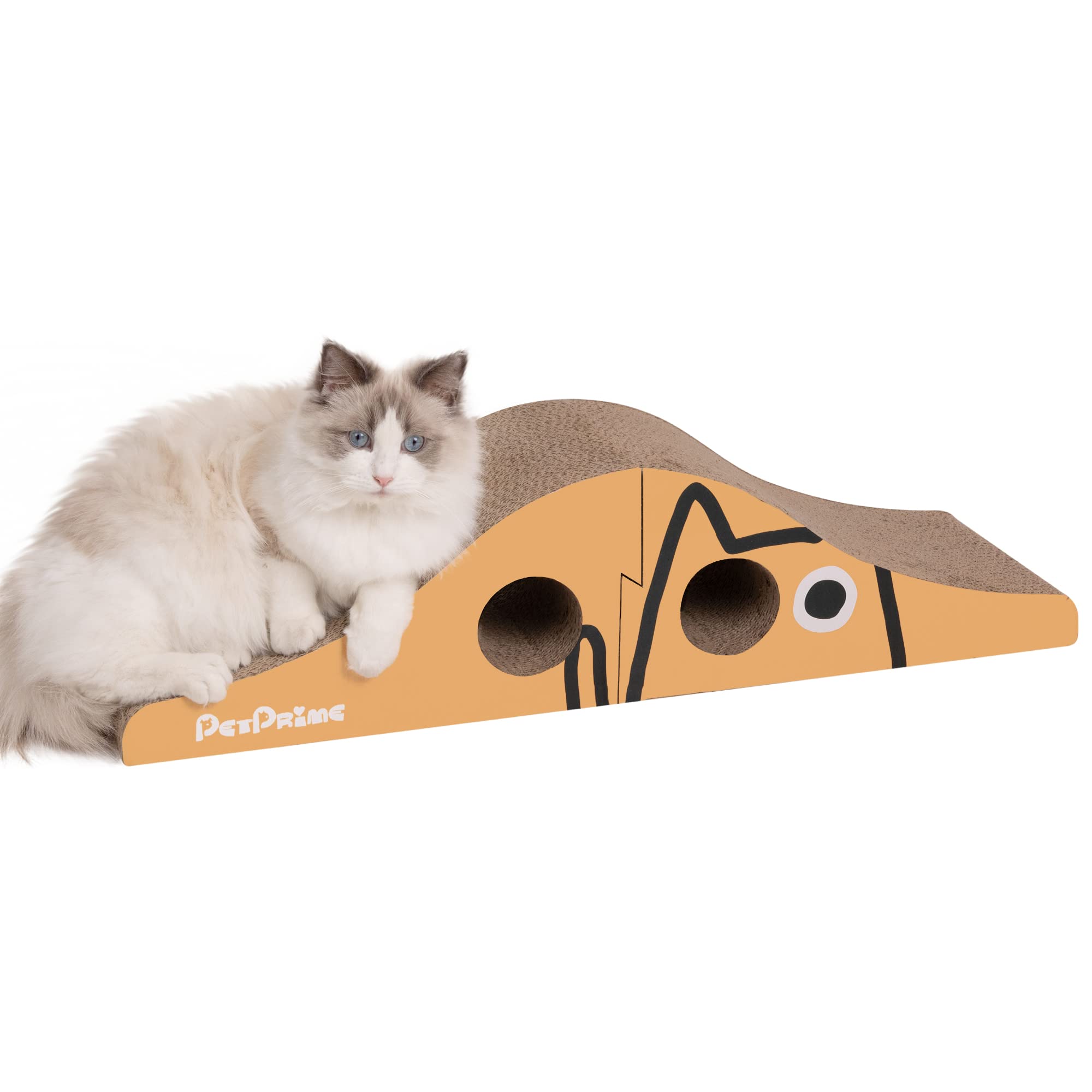 Pet Prime Cat Scratcher Cardboard Board Cat Recycle Corrugated Scratching Pad (Bridge Type)