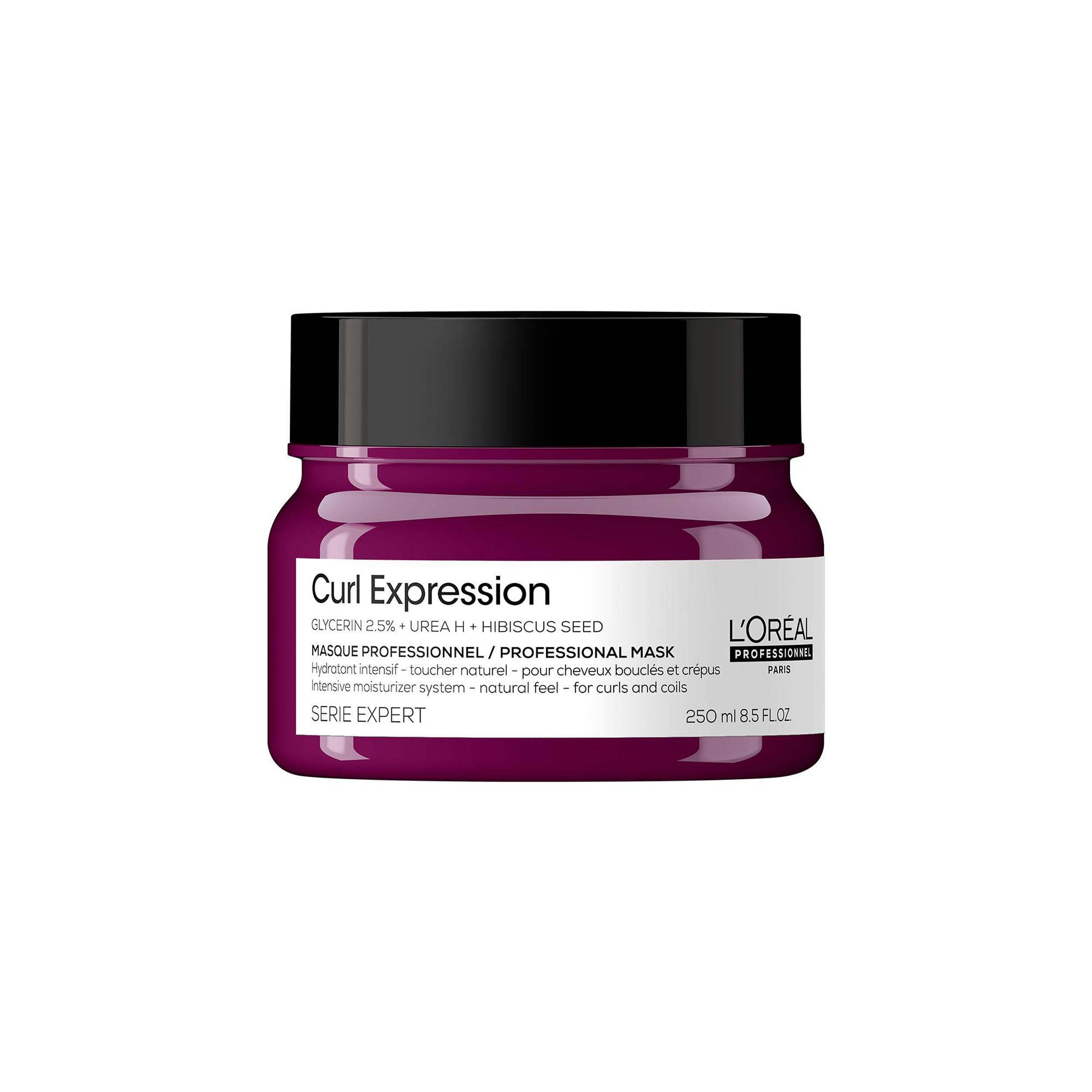 L'Oreal Professionnel Curl Expression Mask | Moisturizes and Pre-Detangles | Adds Shine | For Curly and Coily Hair Types | Paraben Free | 8.5 Fl. Oz.