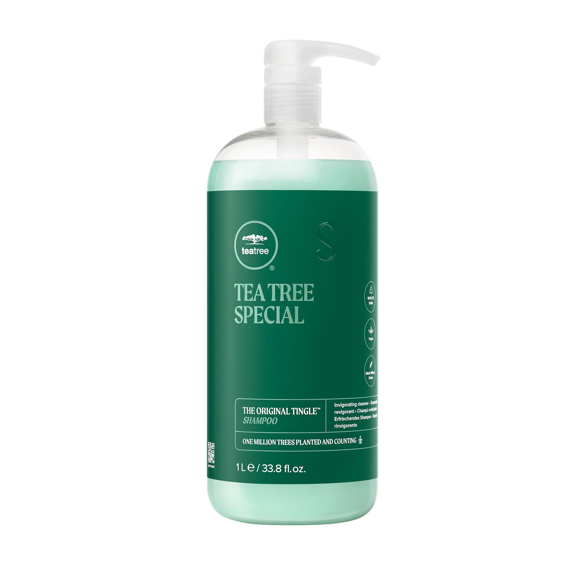 Tea Tree Special Shampoo, Deep Cleans, Refreshes Scalp, For All Hair Types, Especially Oily Hair