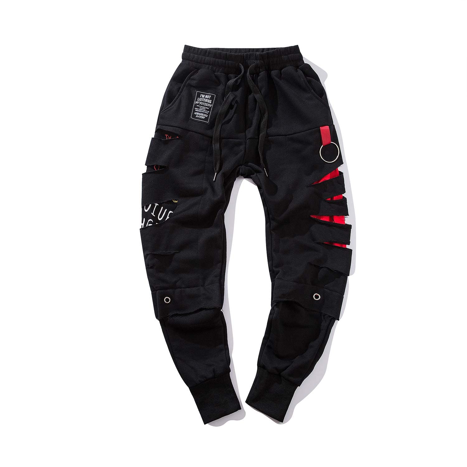 Niepce Inc Men's Japanese Streetwear Jogger Pants for Men