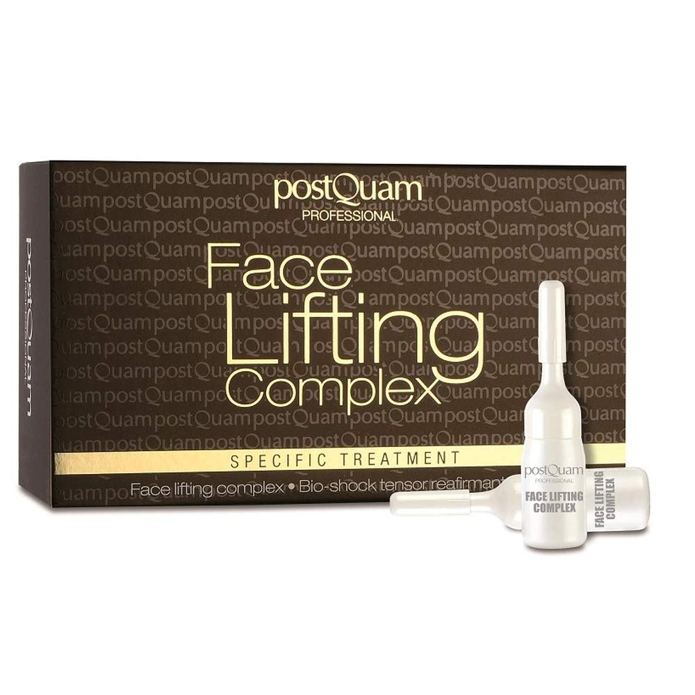 POSTQUAM Professional Face Lifting Complex 12 Vials X 3ml - Facial treatment, Elastin and Collagen