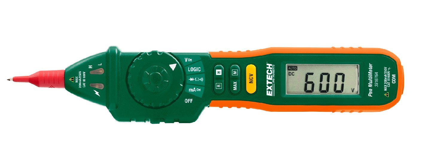 Extech381676A Stift-Multimeter mit eingebautem NCV-Detektor