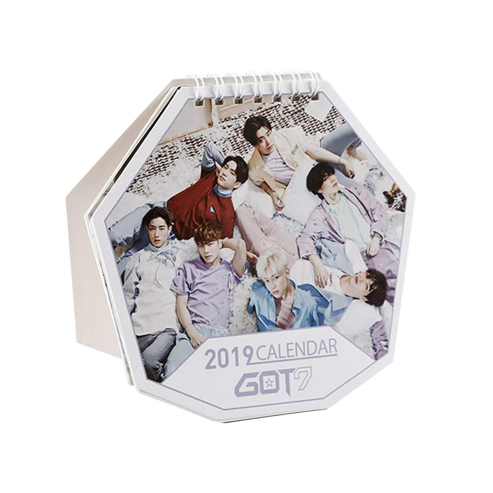 Skisneostype GOT 7 2019-2020 Official Office Calendar Photo Gift for Fans