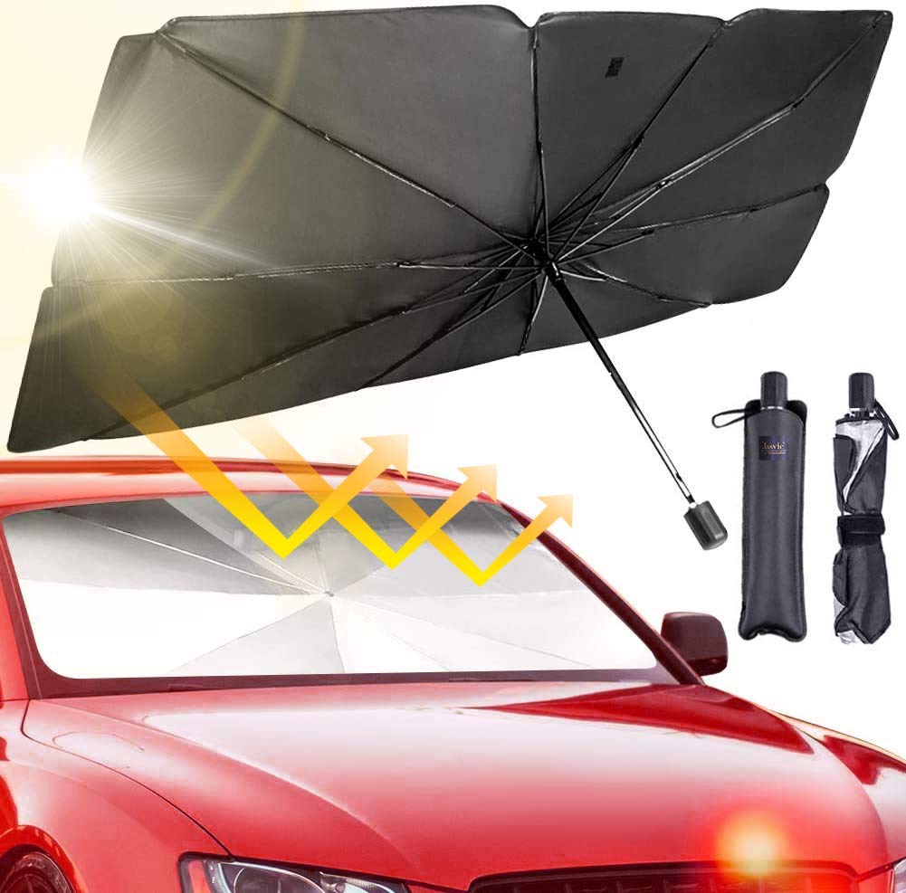 SOCHEP Car Windshield Sun Shade UV Block Car Front Window Protection Yourself and Car Sun Visor Protector