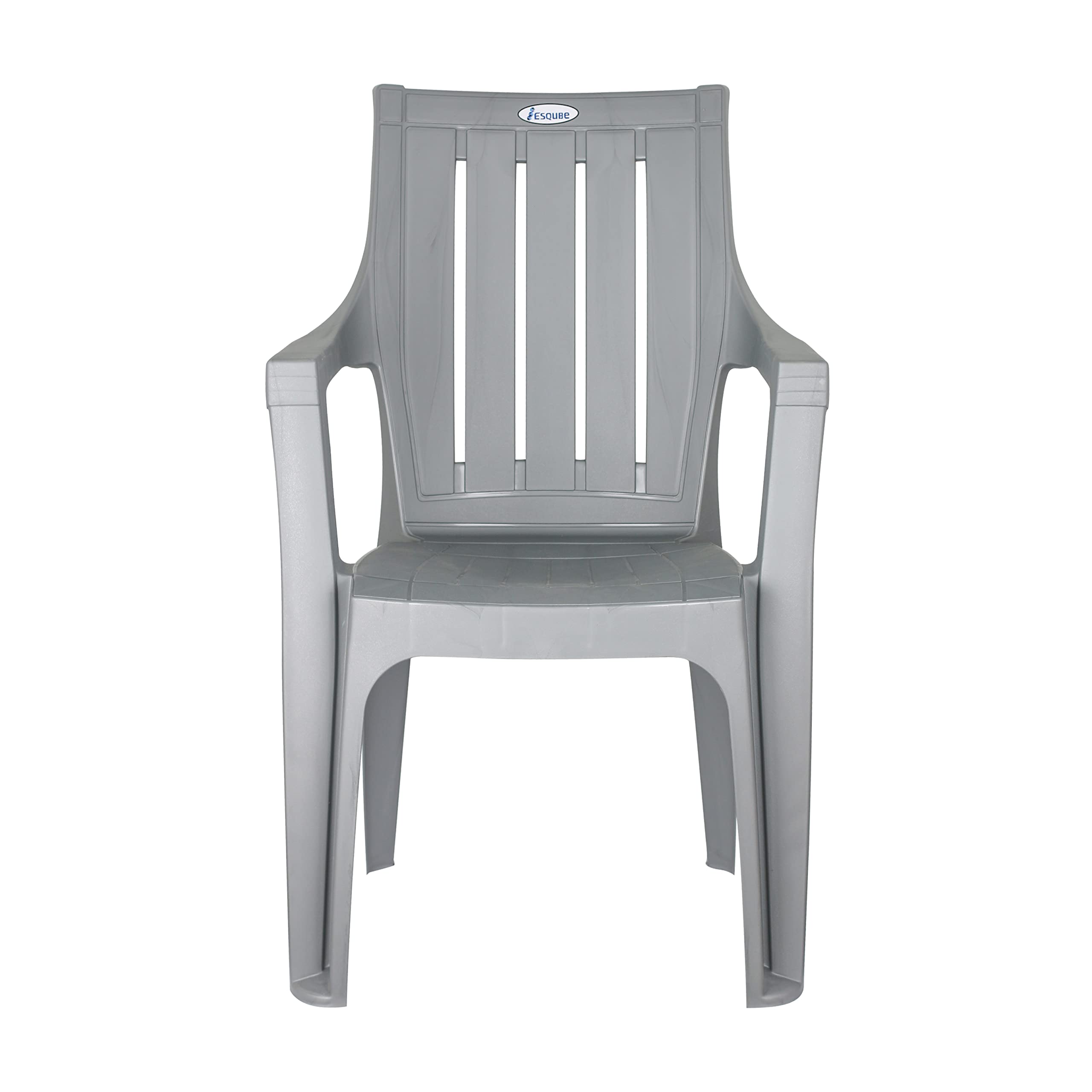 ESQUBENeptune Chair - Plastic Study Grey, 12-24 months