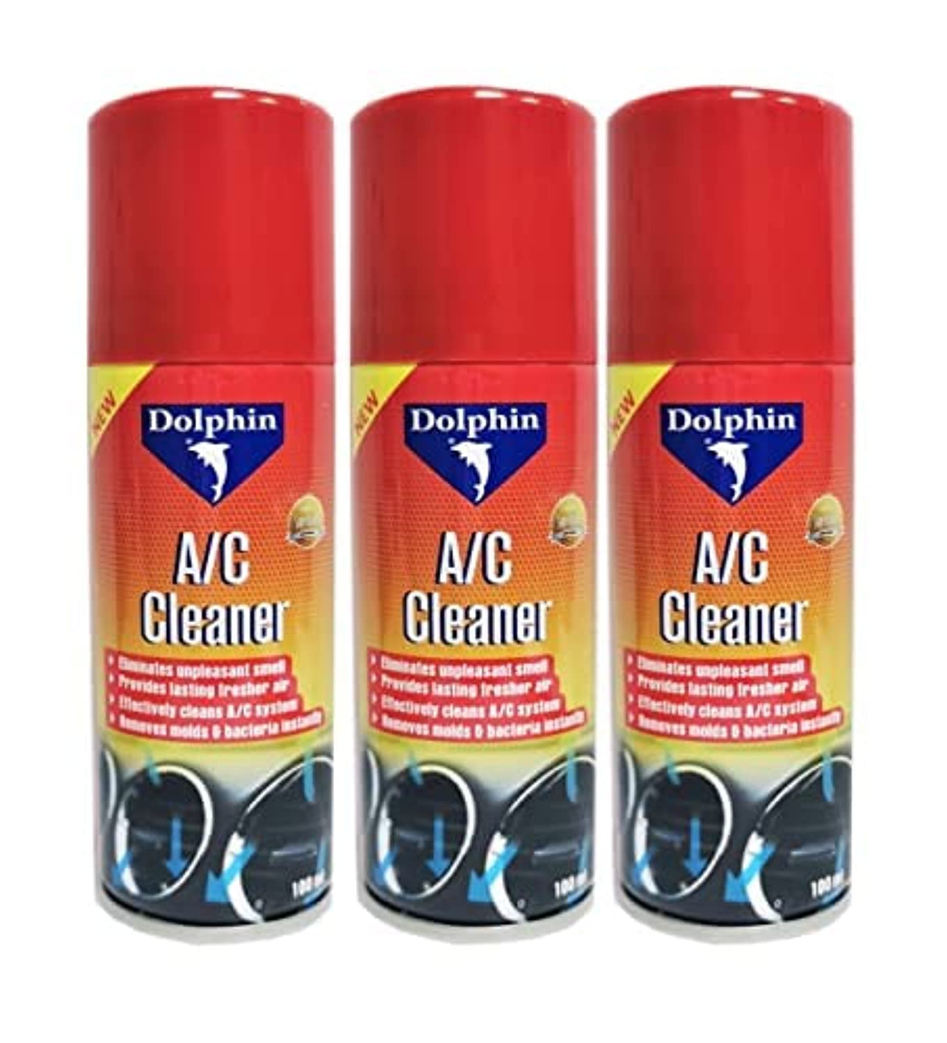 Dolphin Ac Cleaner And Sanitizer (Pack Of 3)